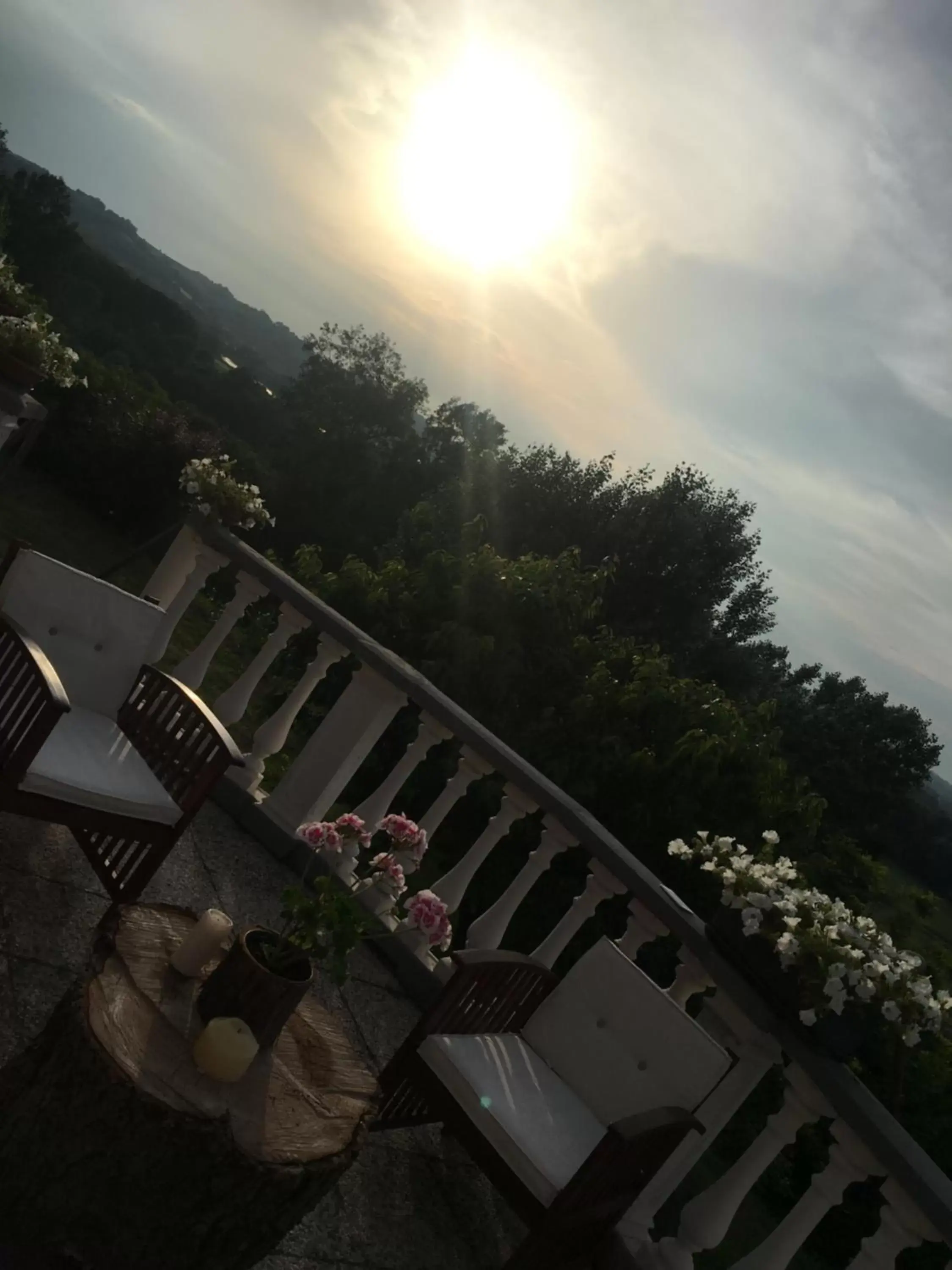 Balcony/Terrace in B&B La Villarella dei Tulipani