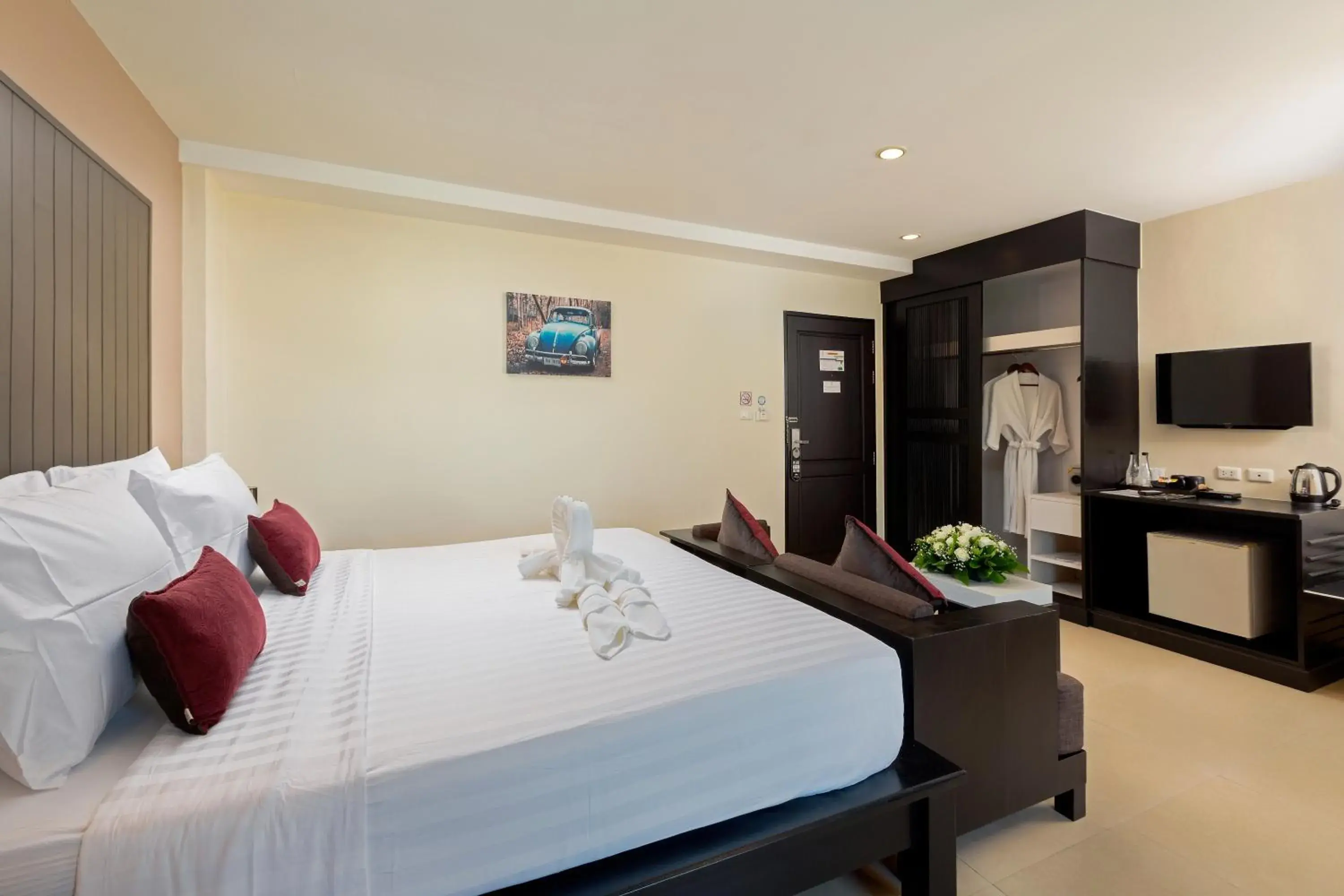 Bed in Baramee Resortel Bed in Baramee Resortel