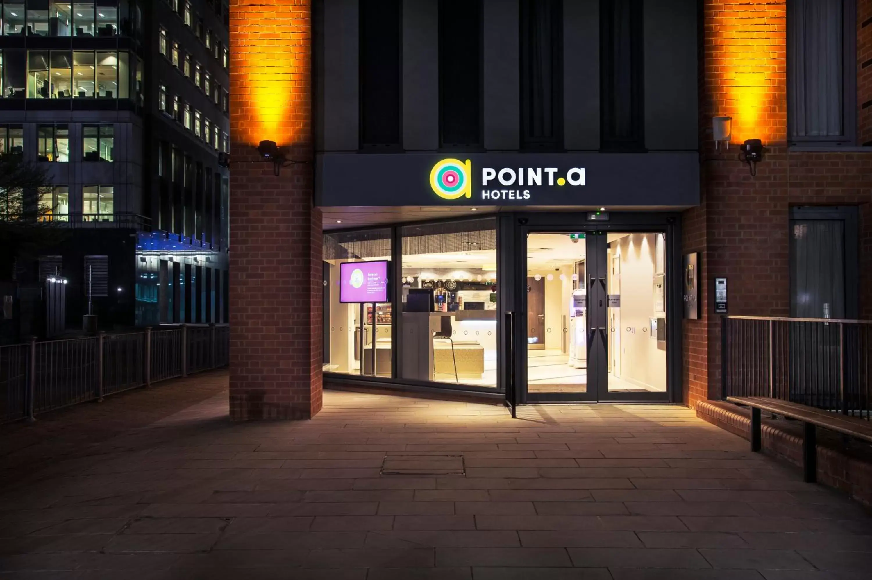 Facade/entrance in Point A Hotel London Canary Wharf