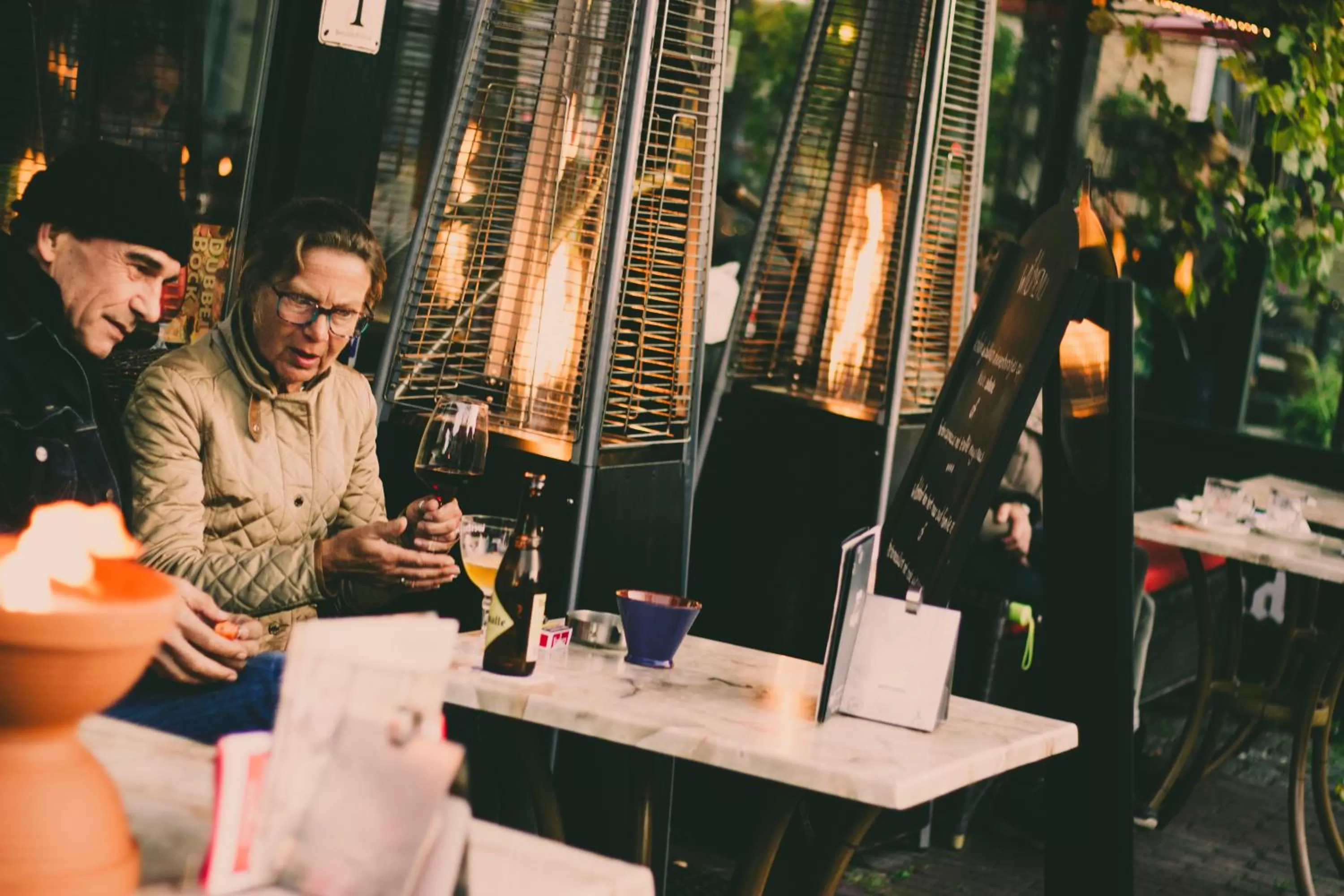 Balcony/Terrace in Hotel Brasserie de Kroon