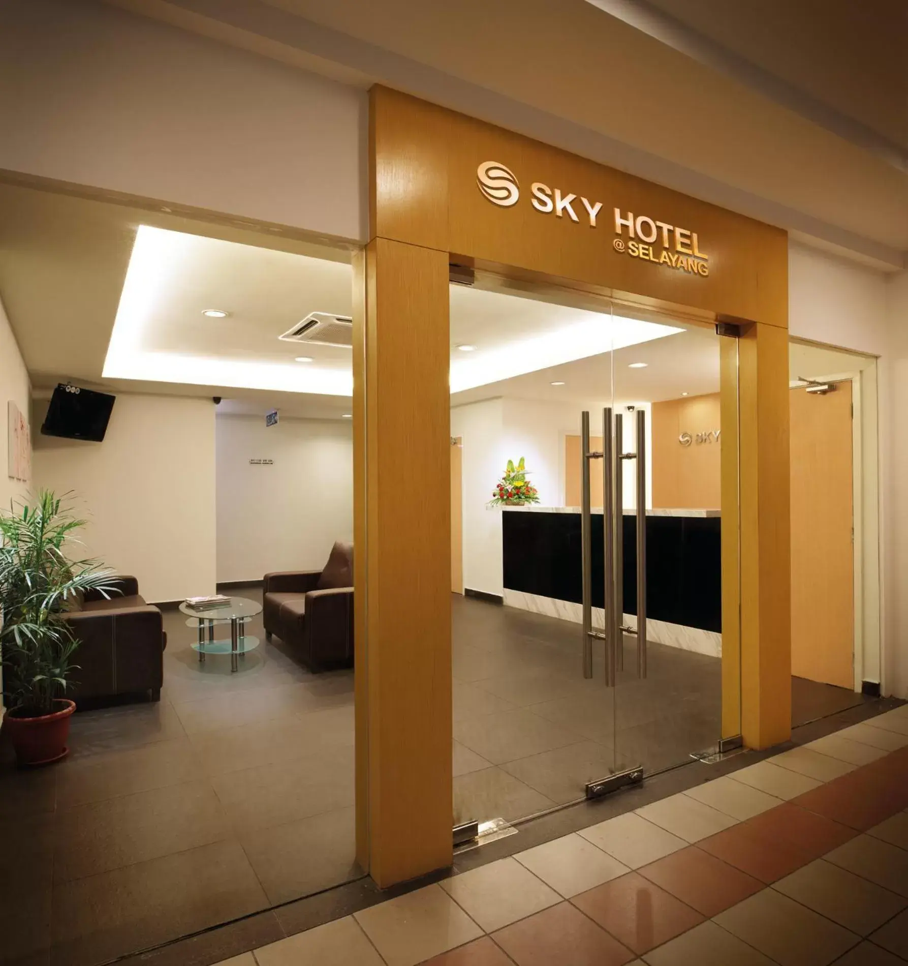 Facade/entrance in Sky Hotel @ Selayang