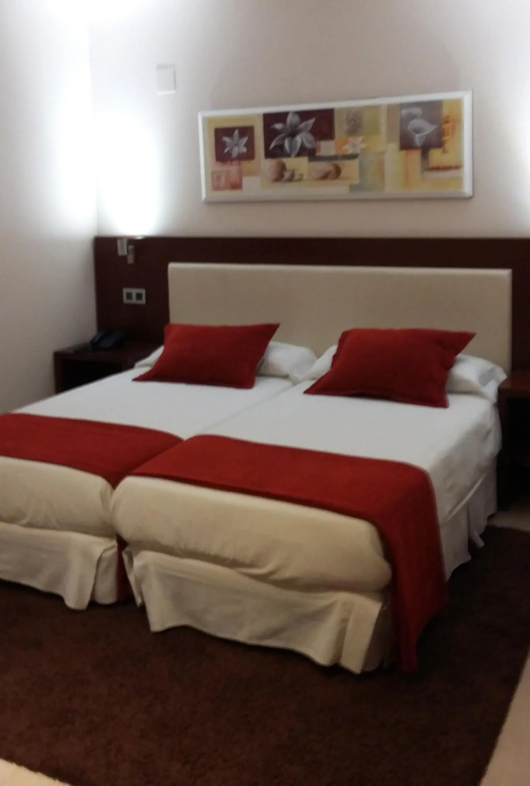 Bed in Hotel Don Felipe