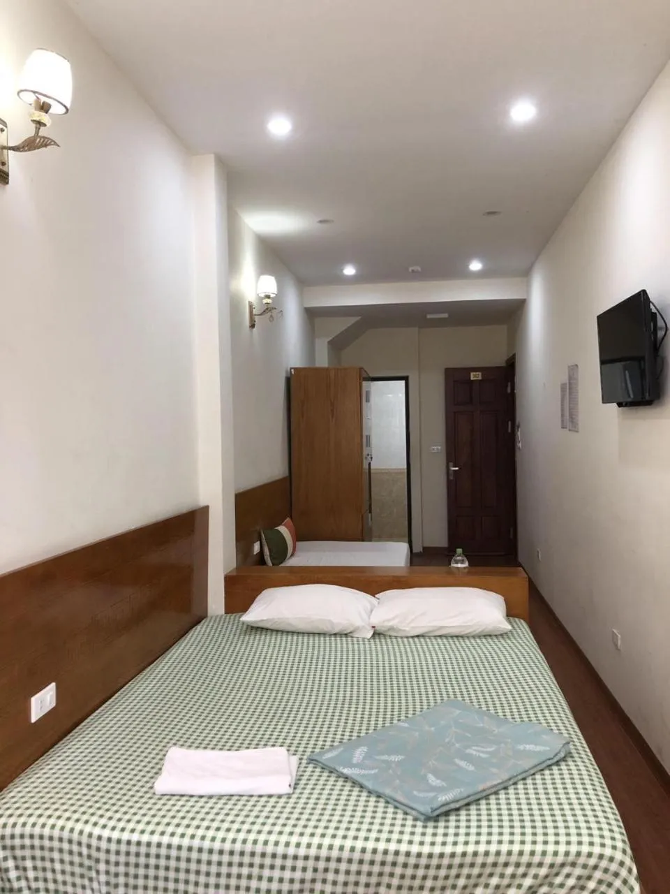 Bed in Old Town Palace Guest House