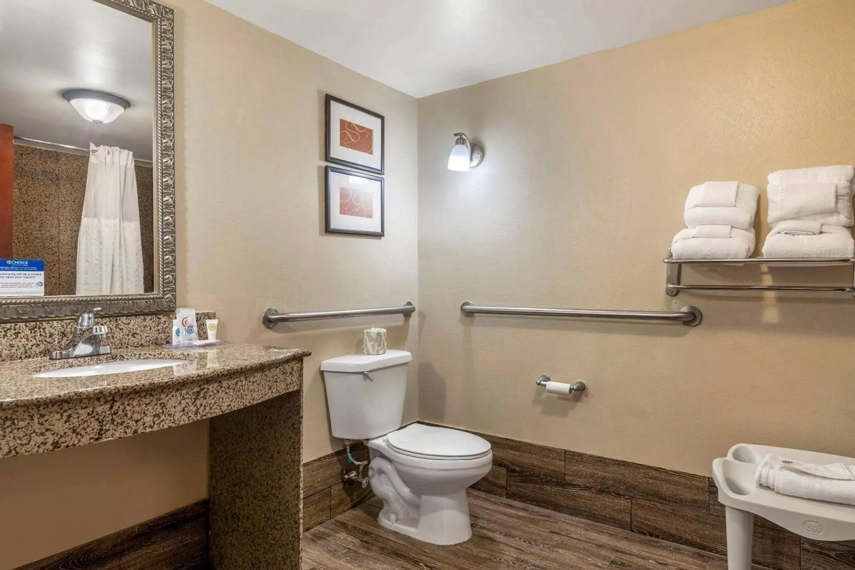 Photo of the whole room, Bathroom in Comfort Suites near MCAS Beaufort