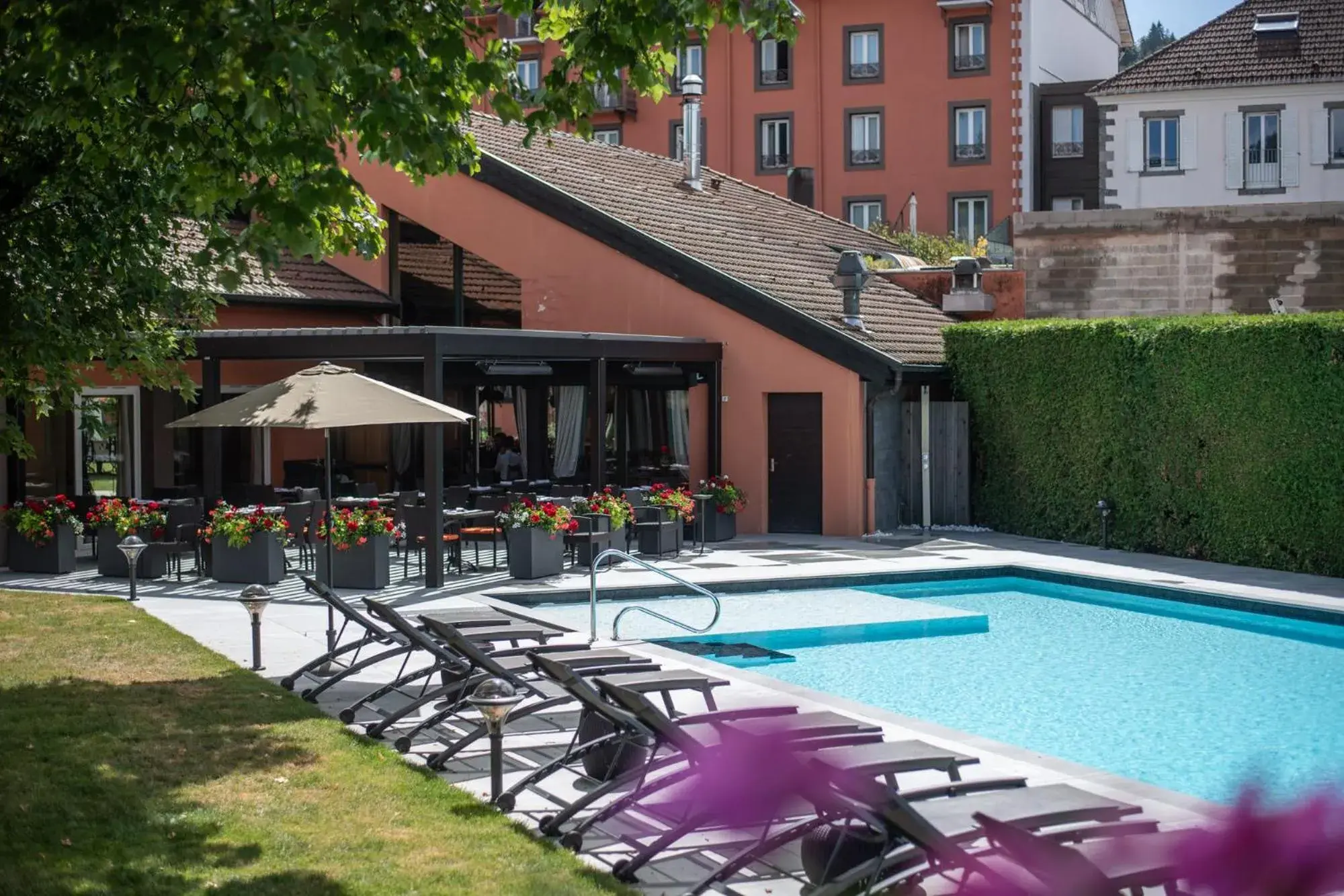 Swimming Pool in Le Grand Hotel & Spa