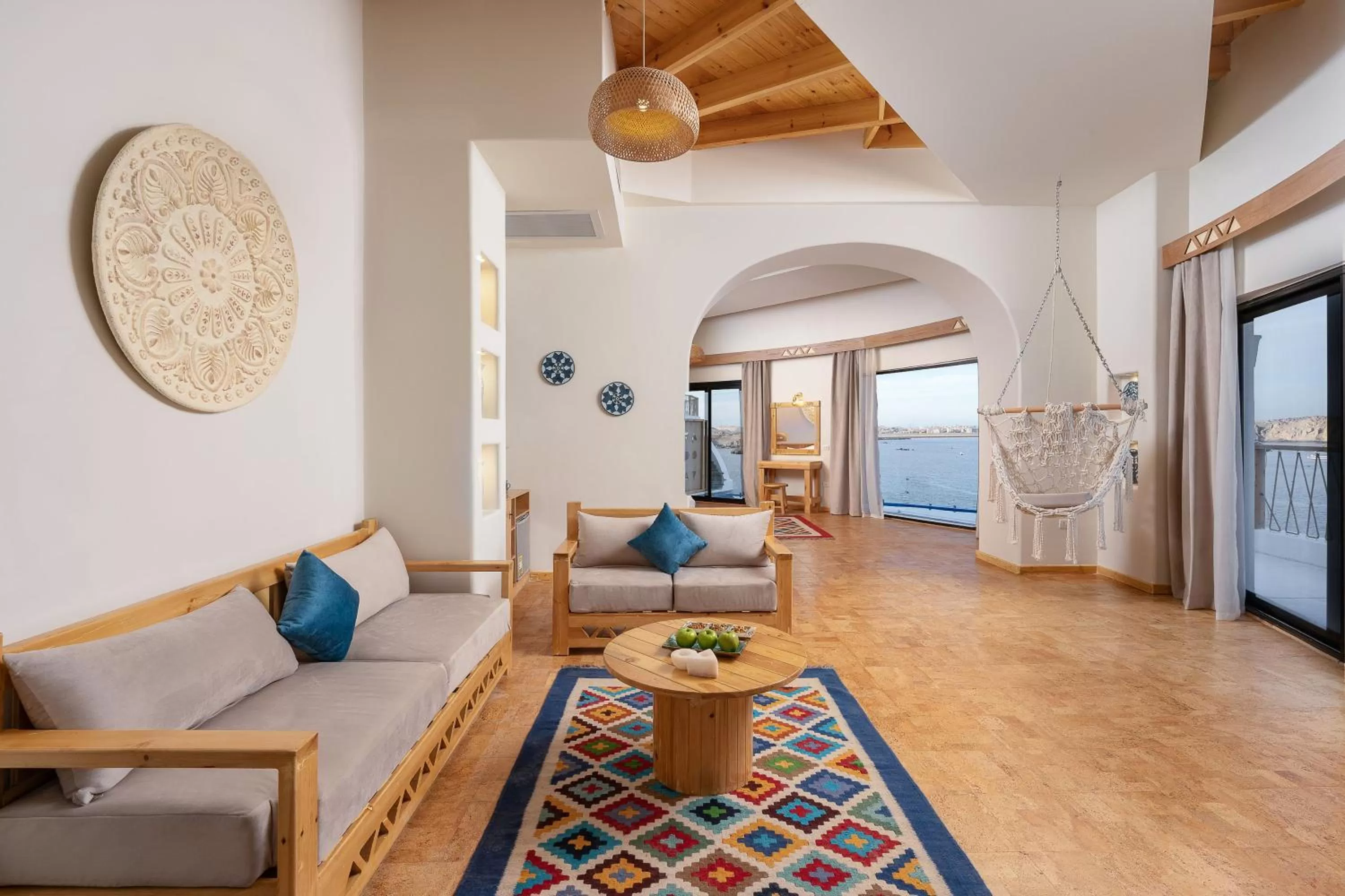 Living room in Benben by Dhara Hotels - Adults Only