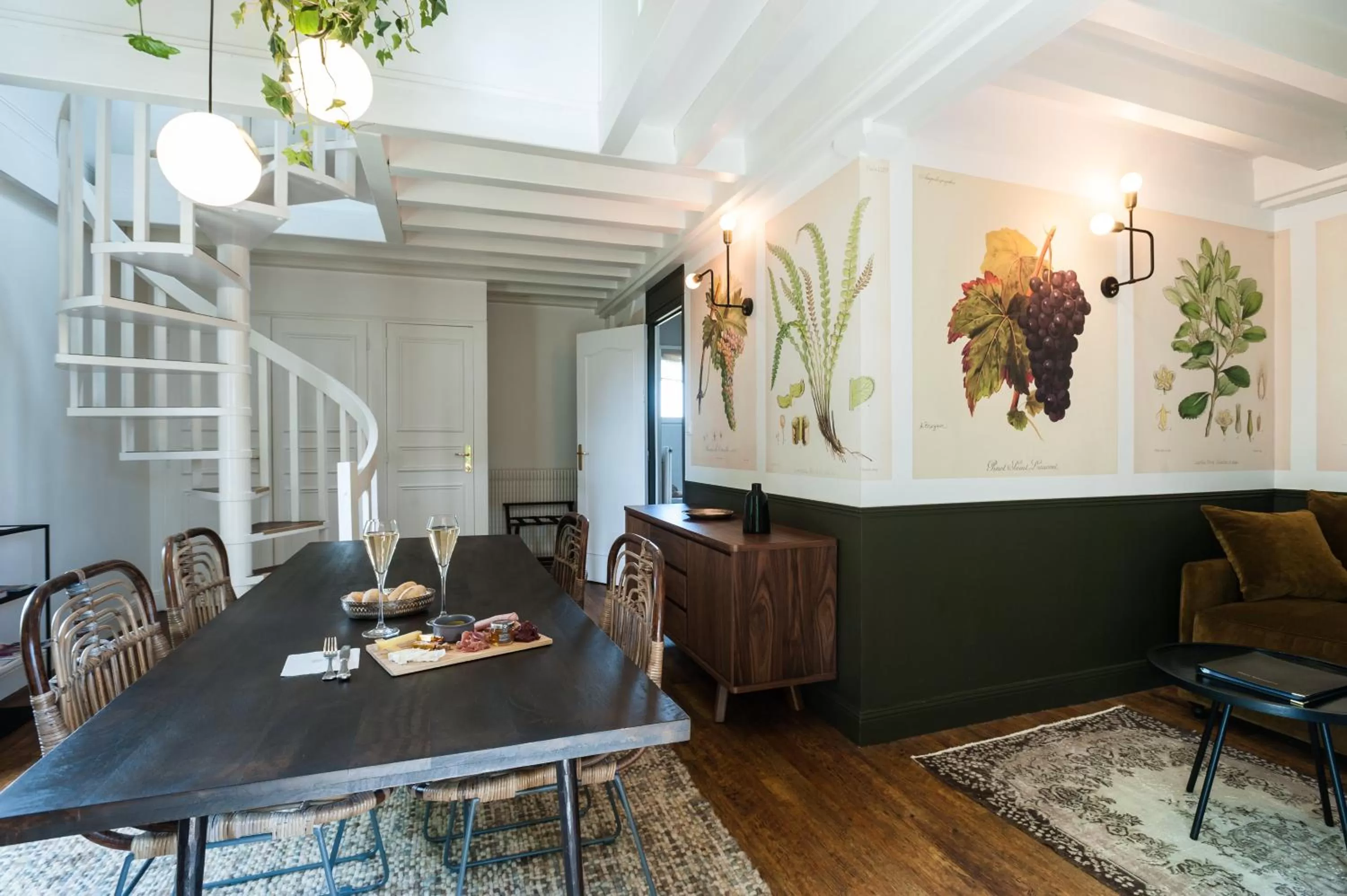 Living room in Ermitage De Corton - Teritoria