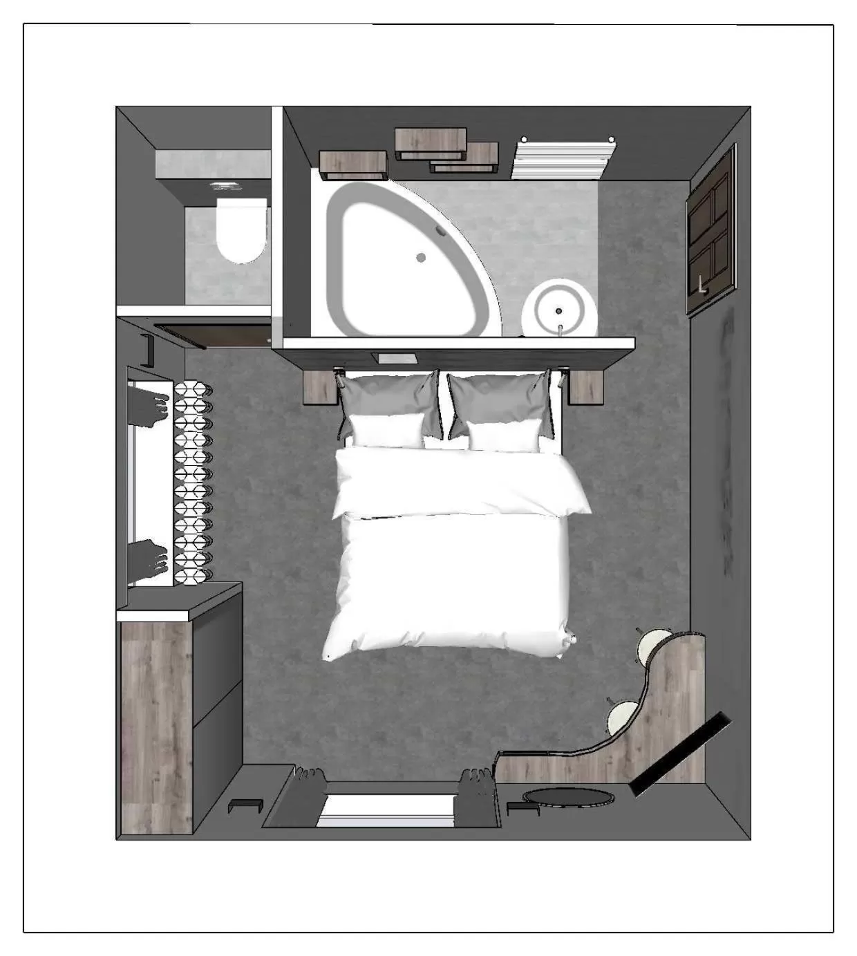 Floor plan in Les Loges Du Parc