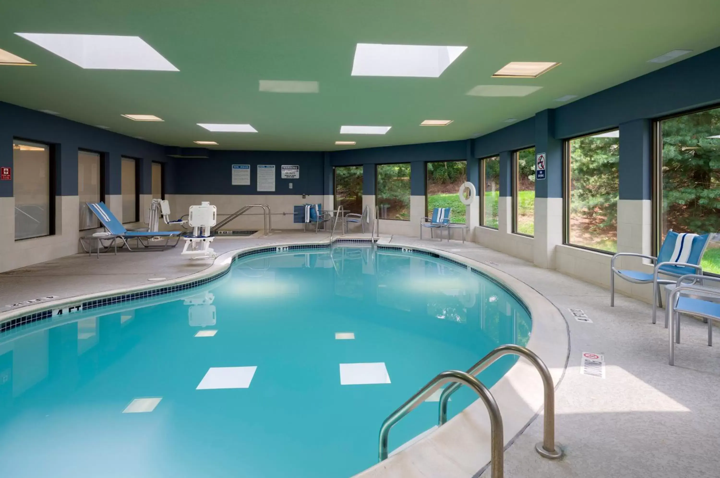 Swimming Pool in Holiday Inn Express Hershey-Harrisburg Area, an IHG Hotel