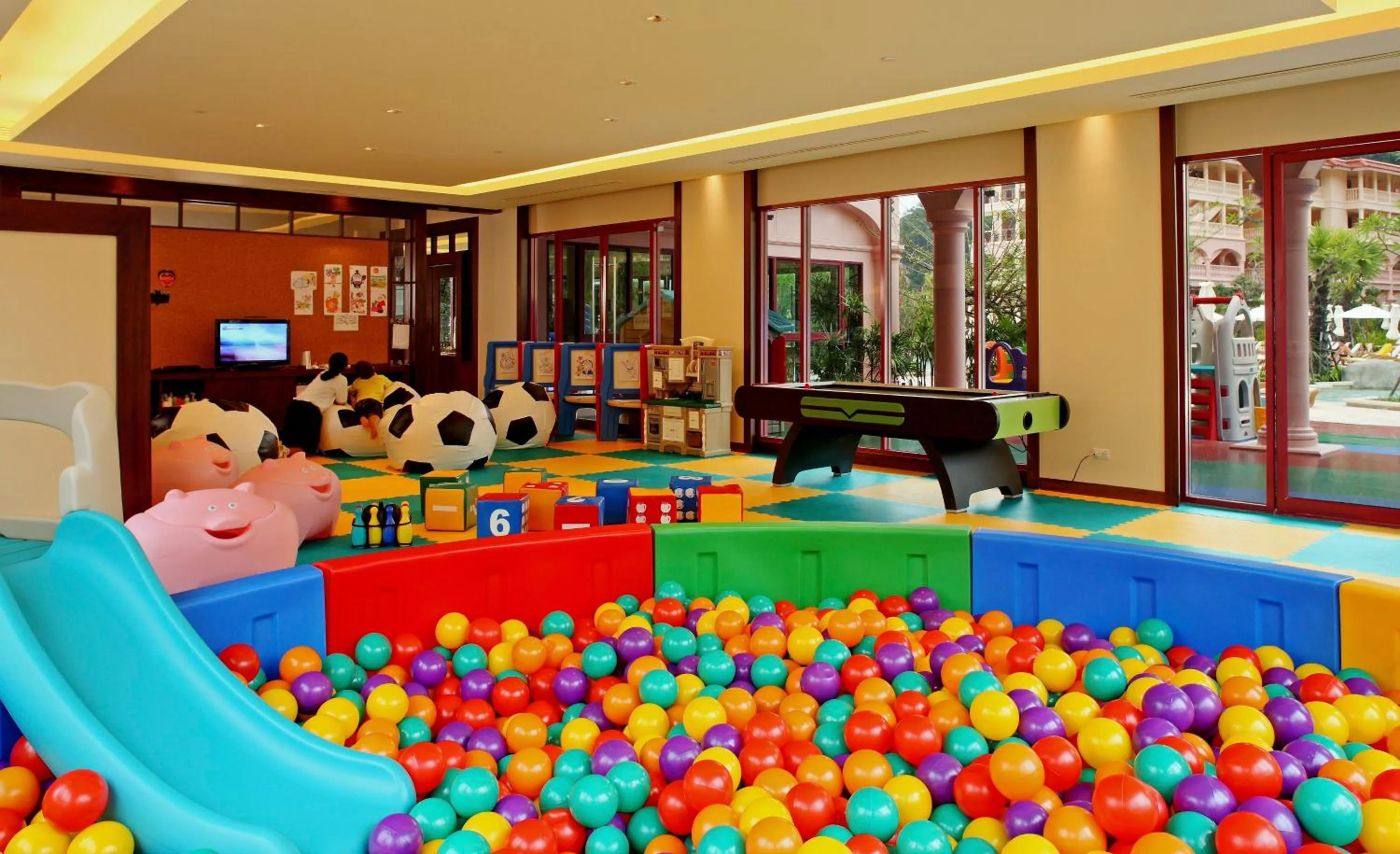 Children play ground in Centara Grand Beach Resort Phuket