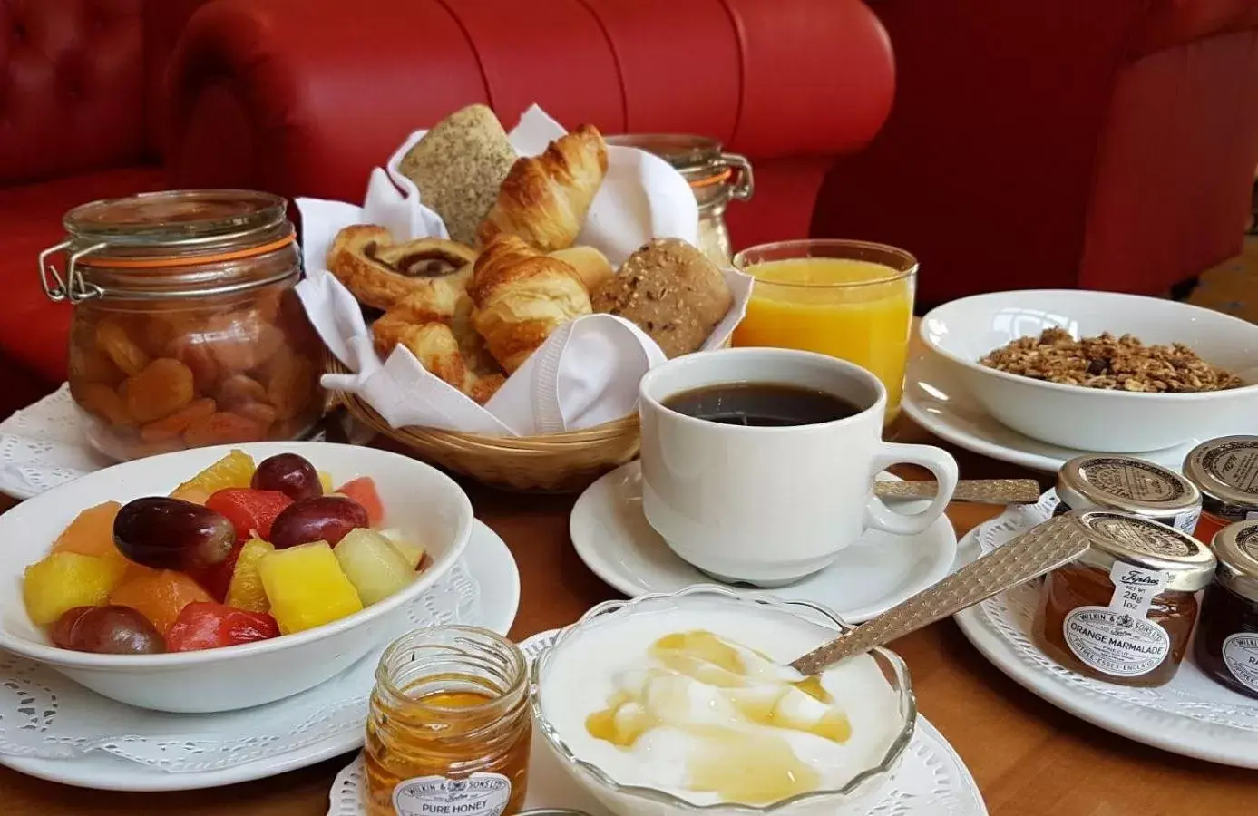 Continental breakfast, Breakfast in Washington Mayfair Hotel