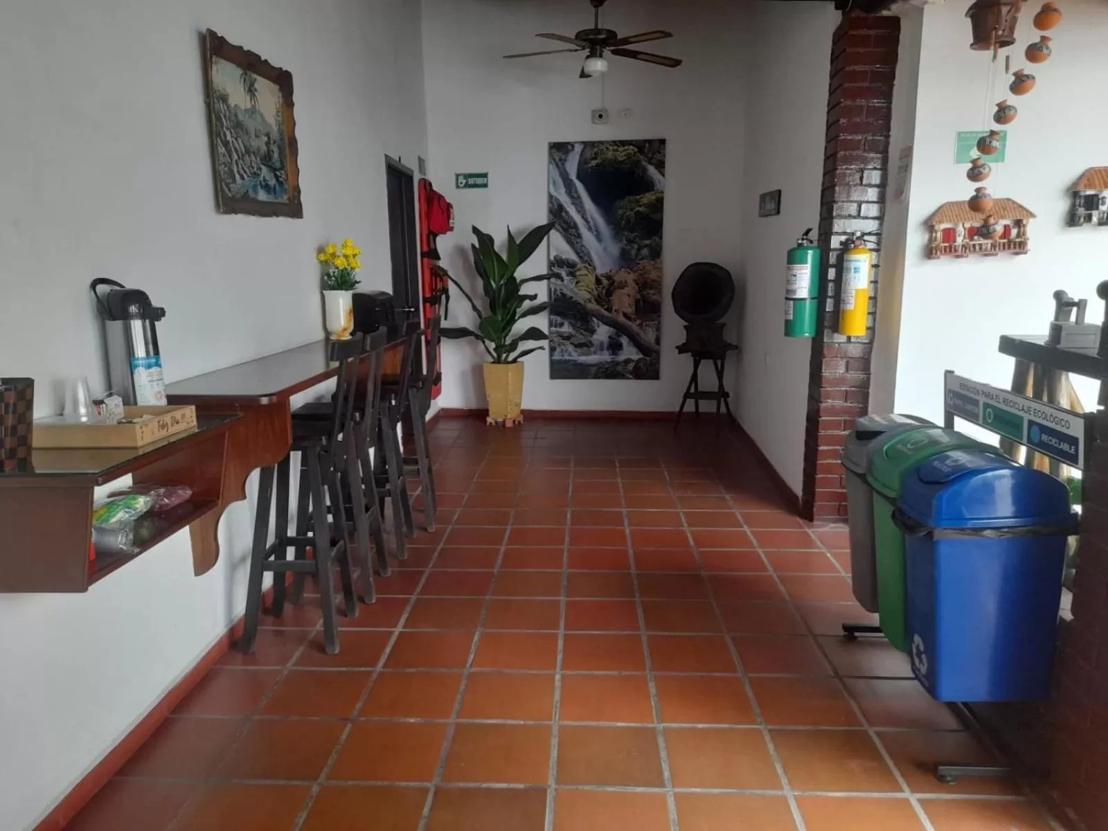 Bird's eye view in Hotel Colonial San Felipe