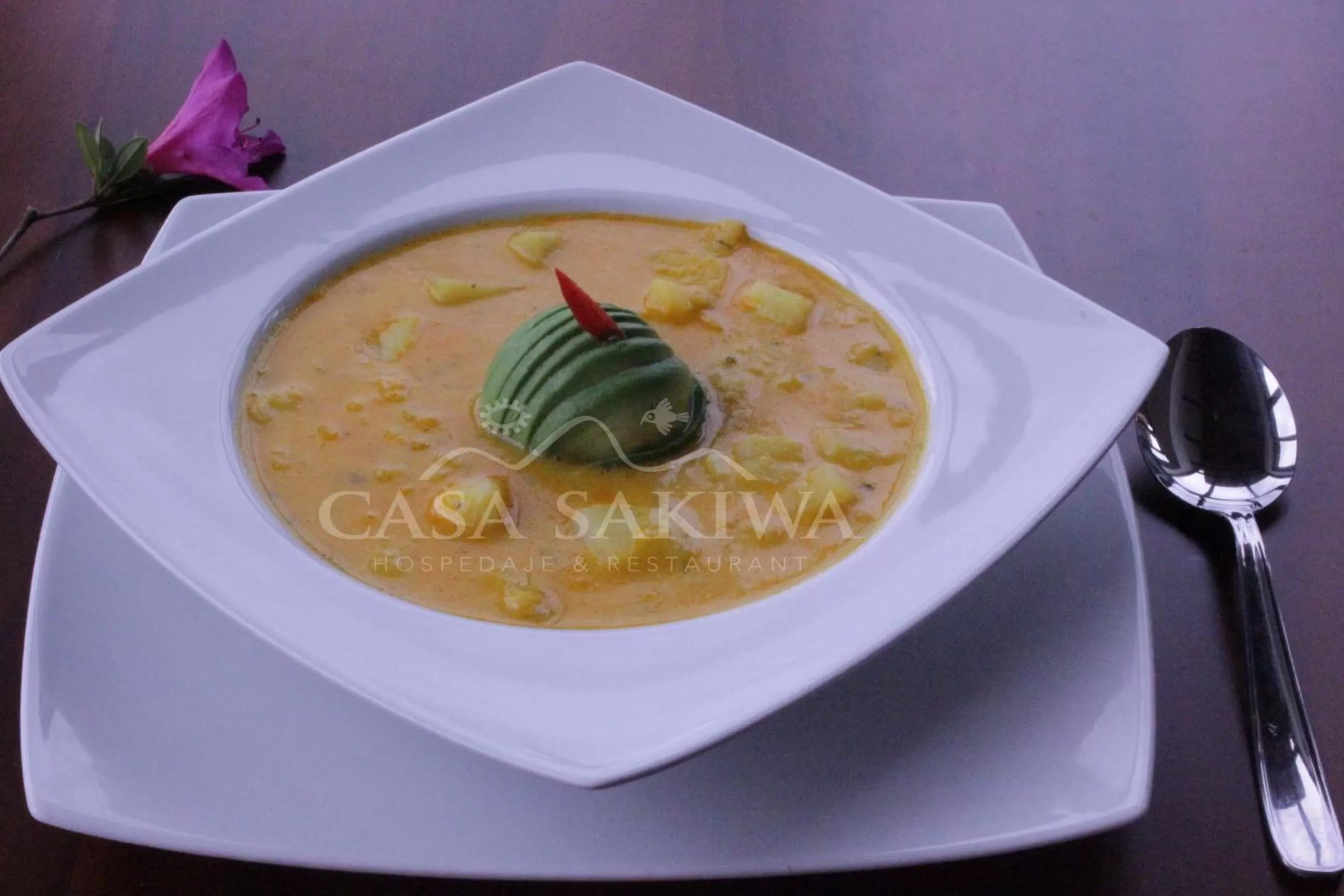 Food close-up in Hotel Casa Sakiwa