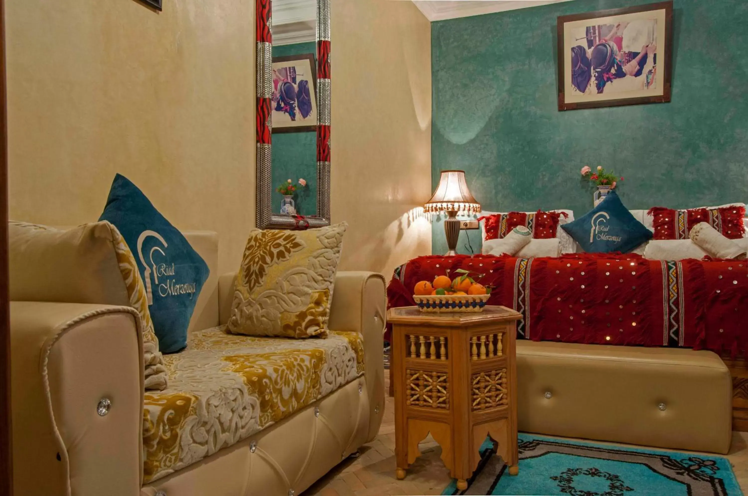 Double Room with Pool View - single occupancy in Riad Merzouga Double Room with Pool View - single occupancy in Riad Merzouga