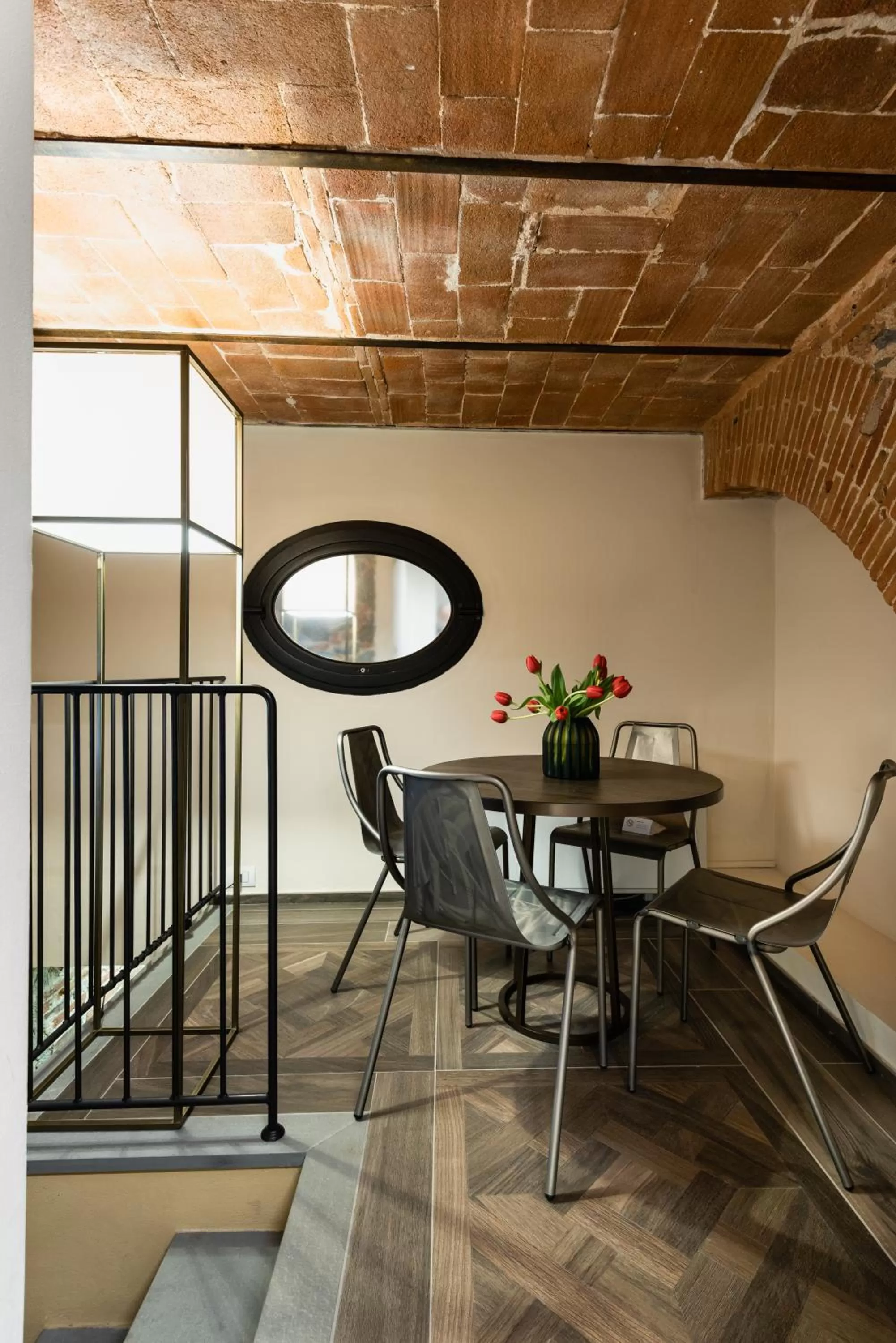 Dining area in Corte Guelfa