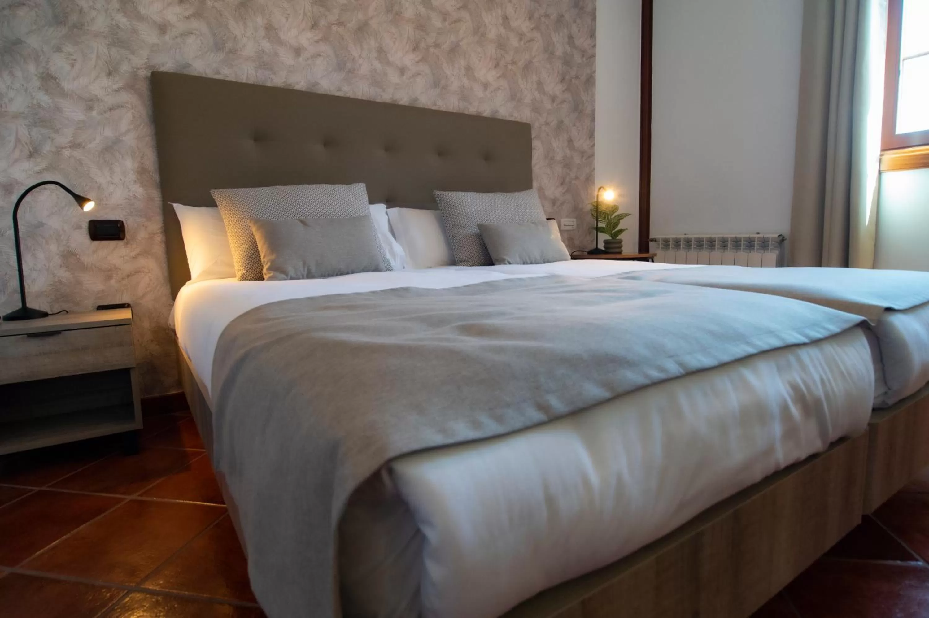 Bed in Hotel El Tejar & Spa