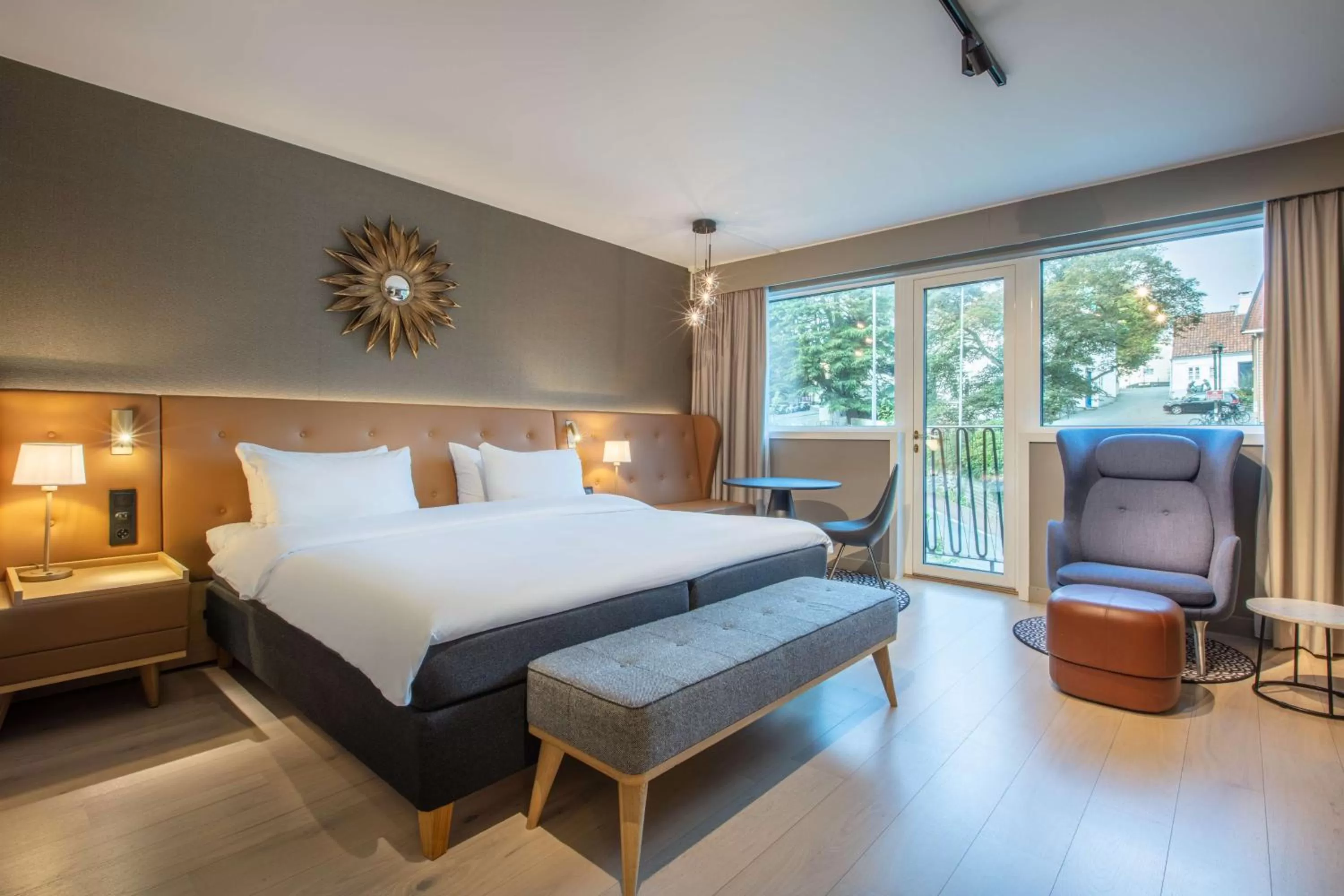 Photo of the whole room, Bed in Radisson Blu Atlantic Hotel, Stavanger