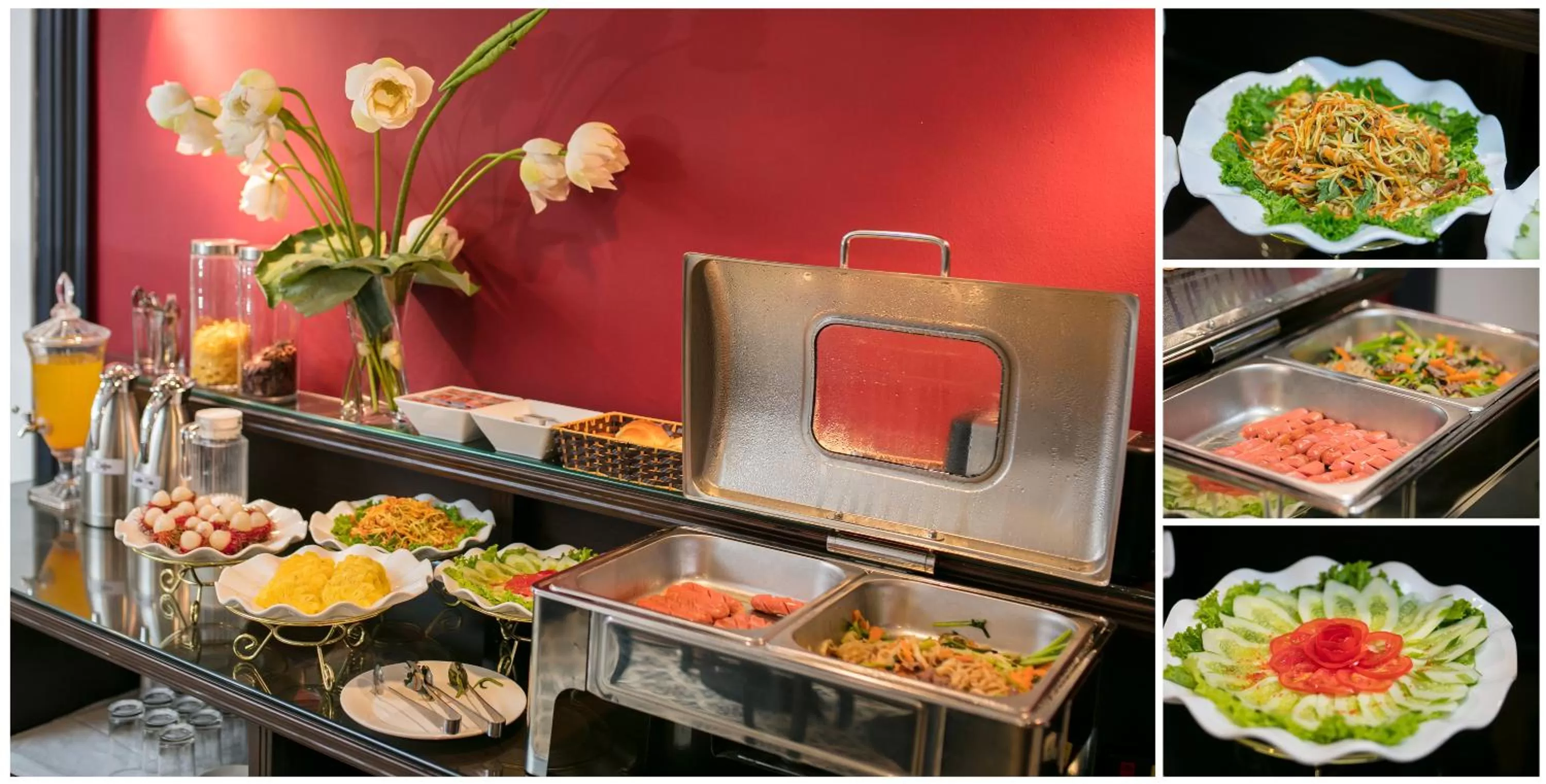 Restaurant/places to eat in Golden Rooster Hotel