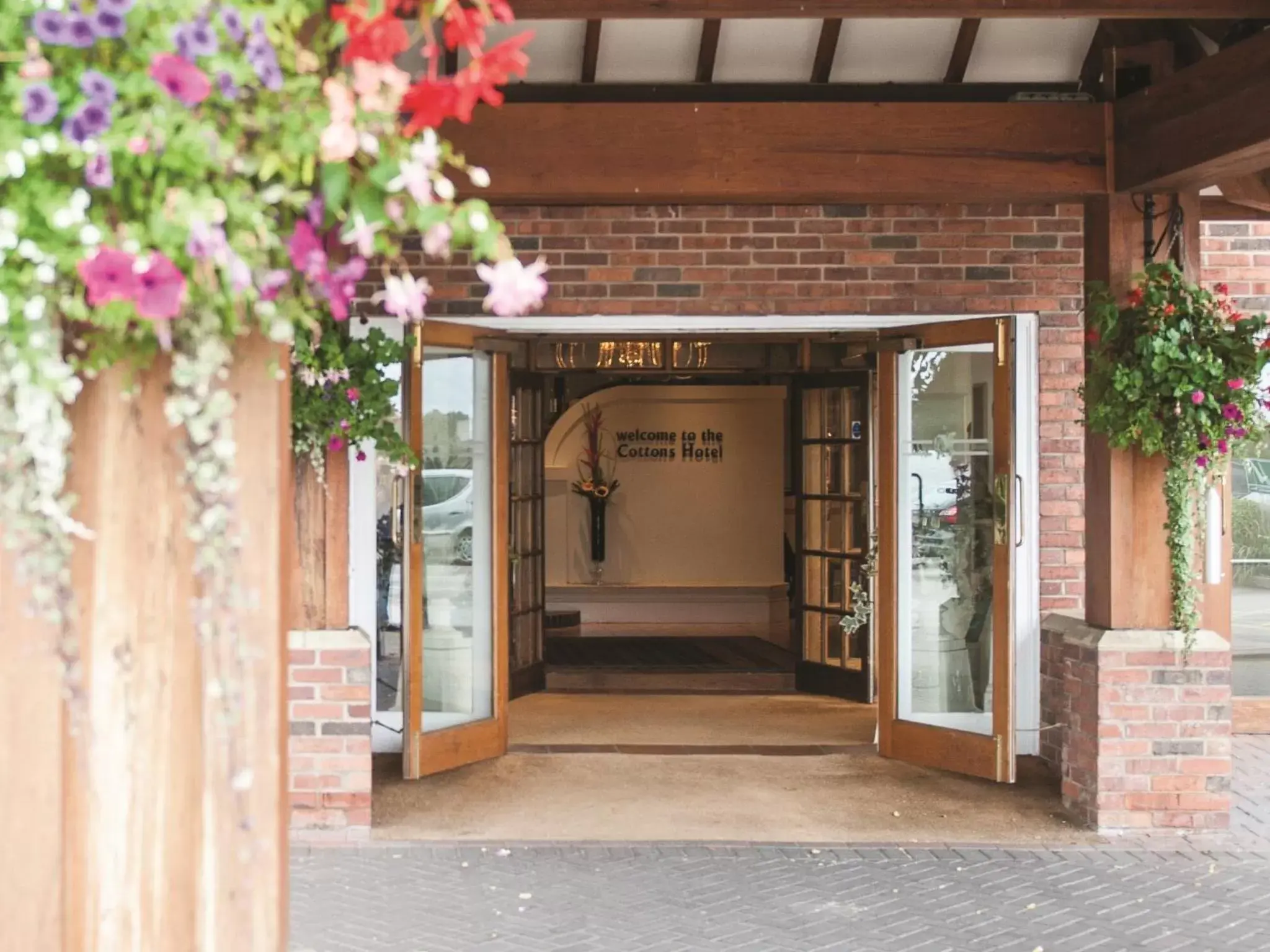 Facade/entrance in Cottons Hotel and Spa