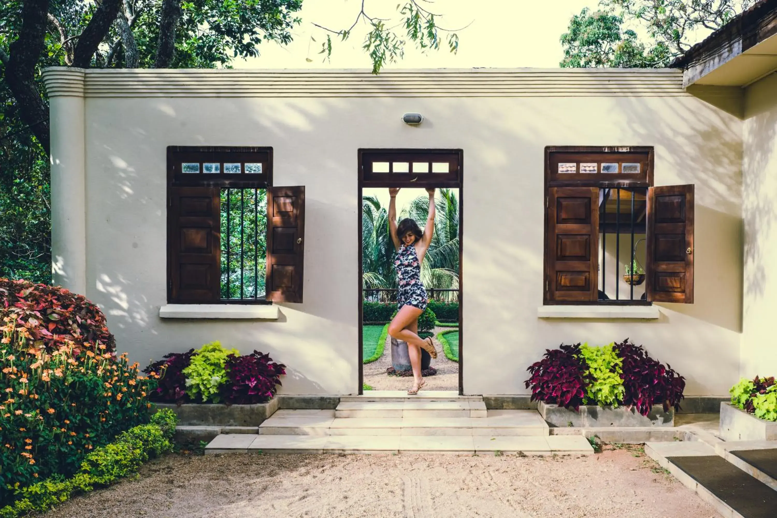 Facade/entrance in Hanthana Boutique Villa by Amaya