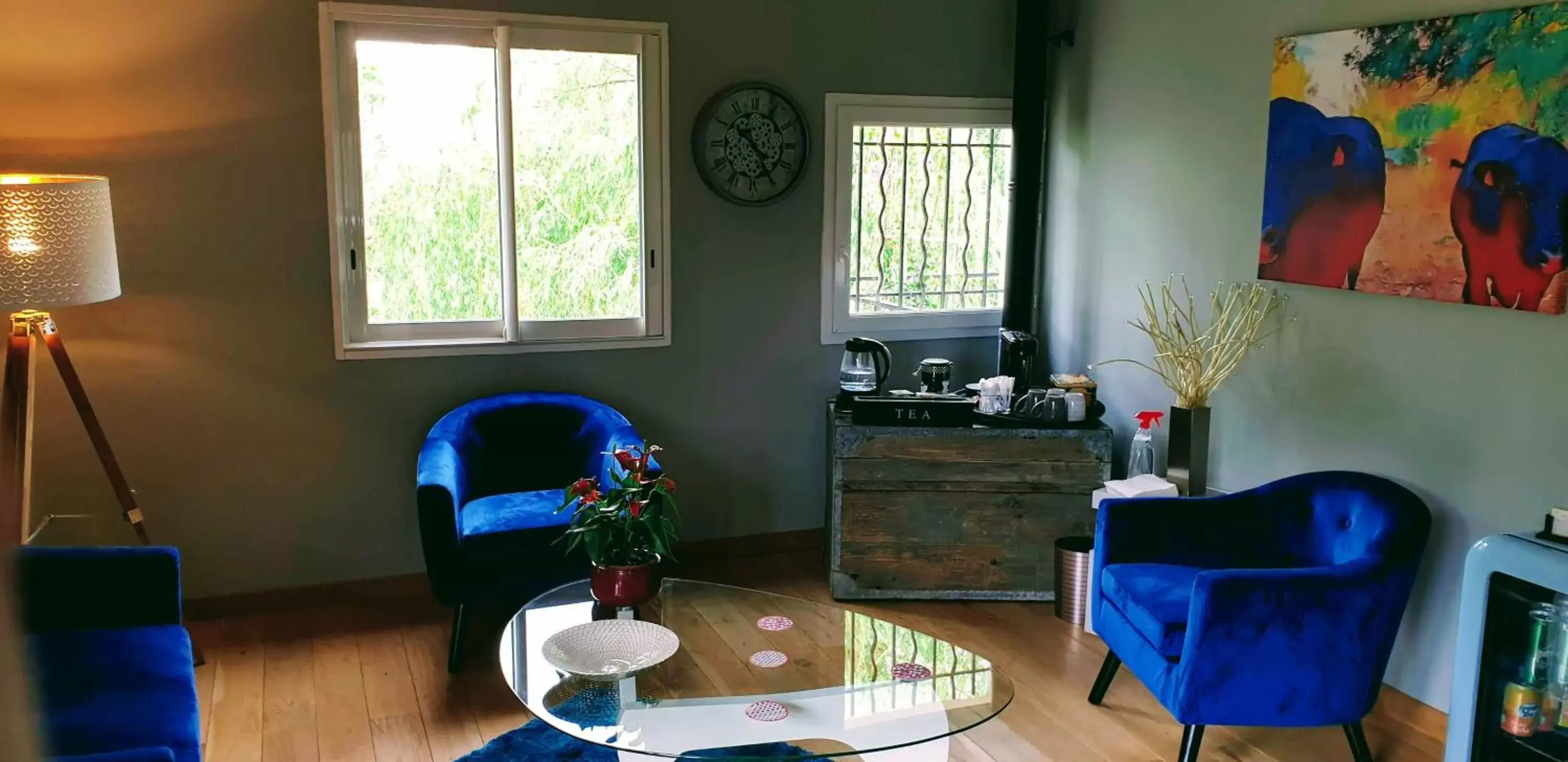 Living room, Seating Area in Villa Alyzea