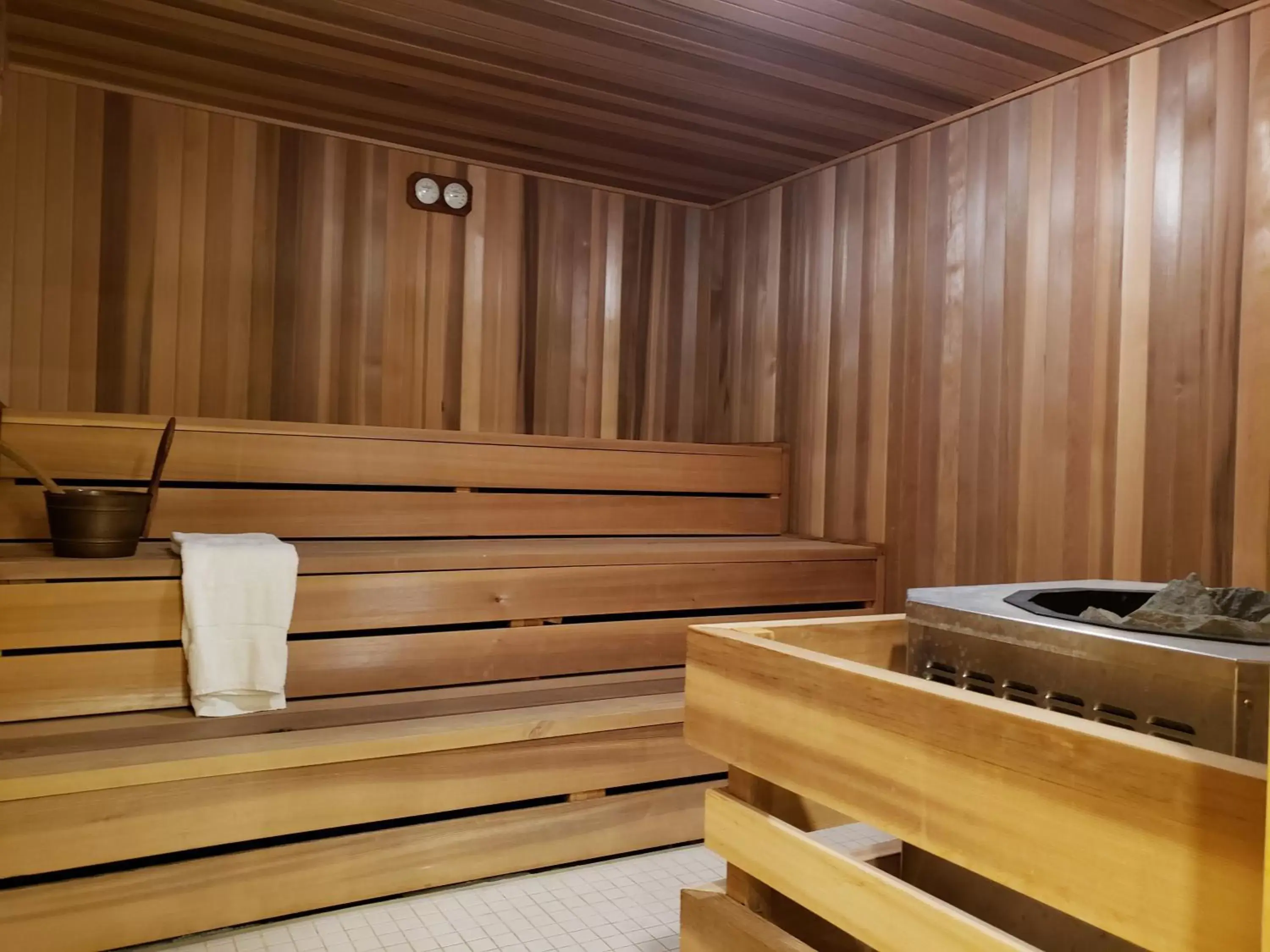 Sauna in Sun Peaks Lodge