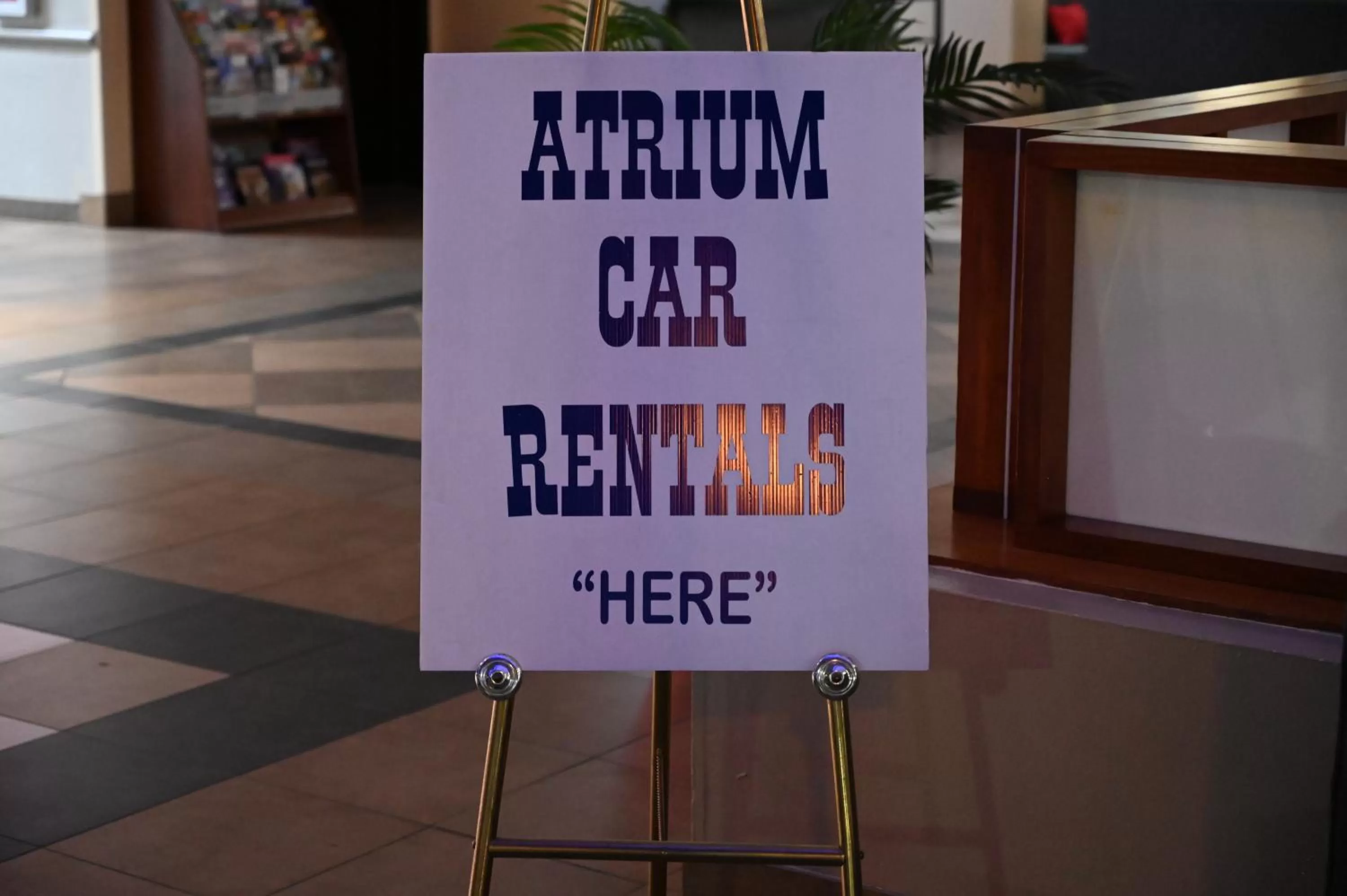 Property logo or sign in Atrium Hotel and Suites DFW Airport