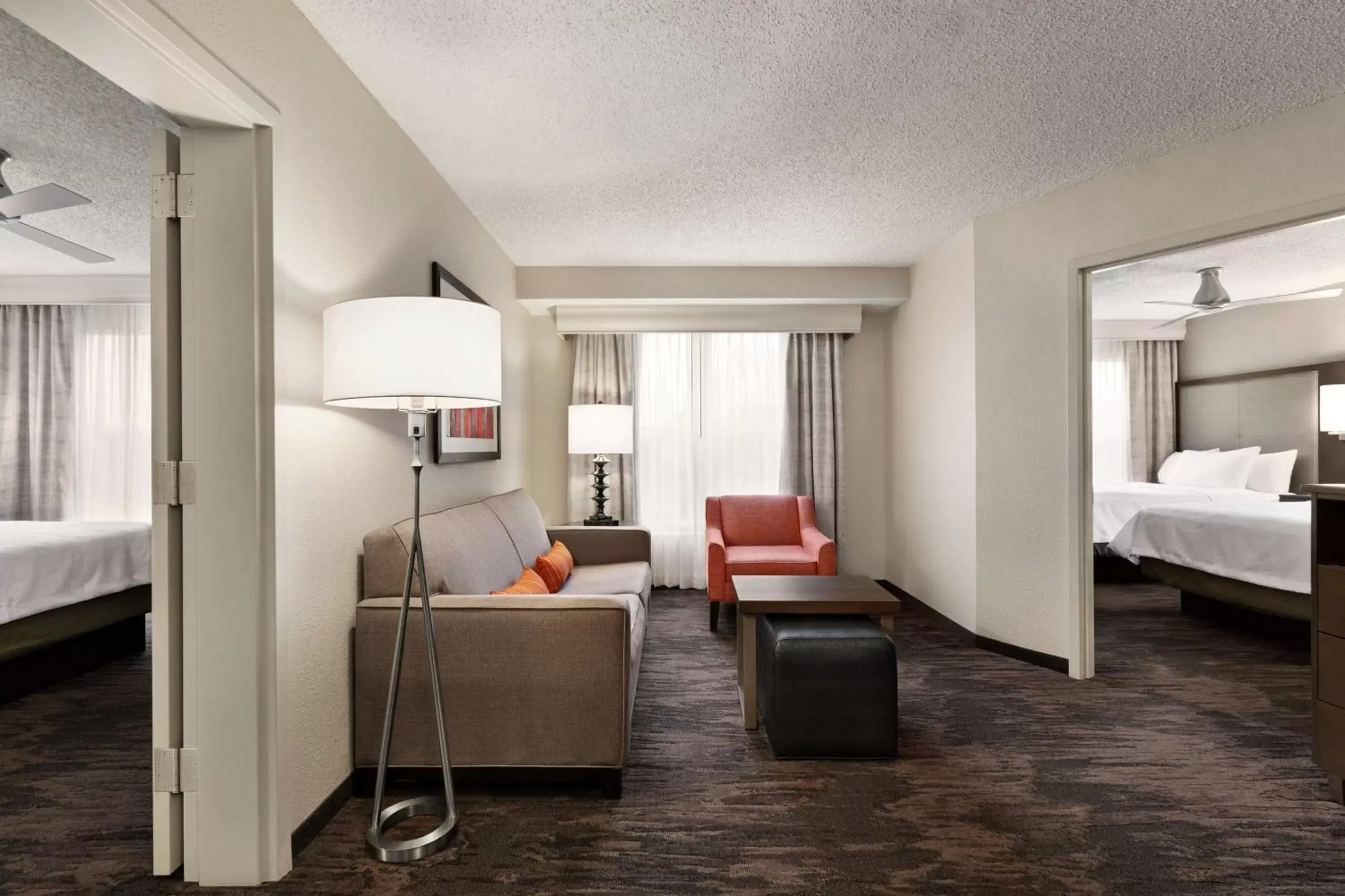 Living room, Seating Area in Homewood Suites by Hilton Dallas-Plano