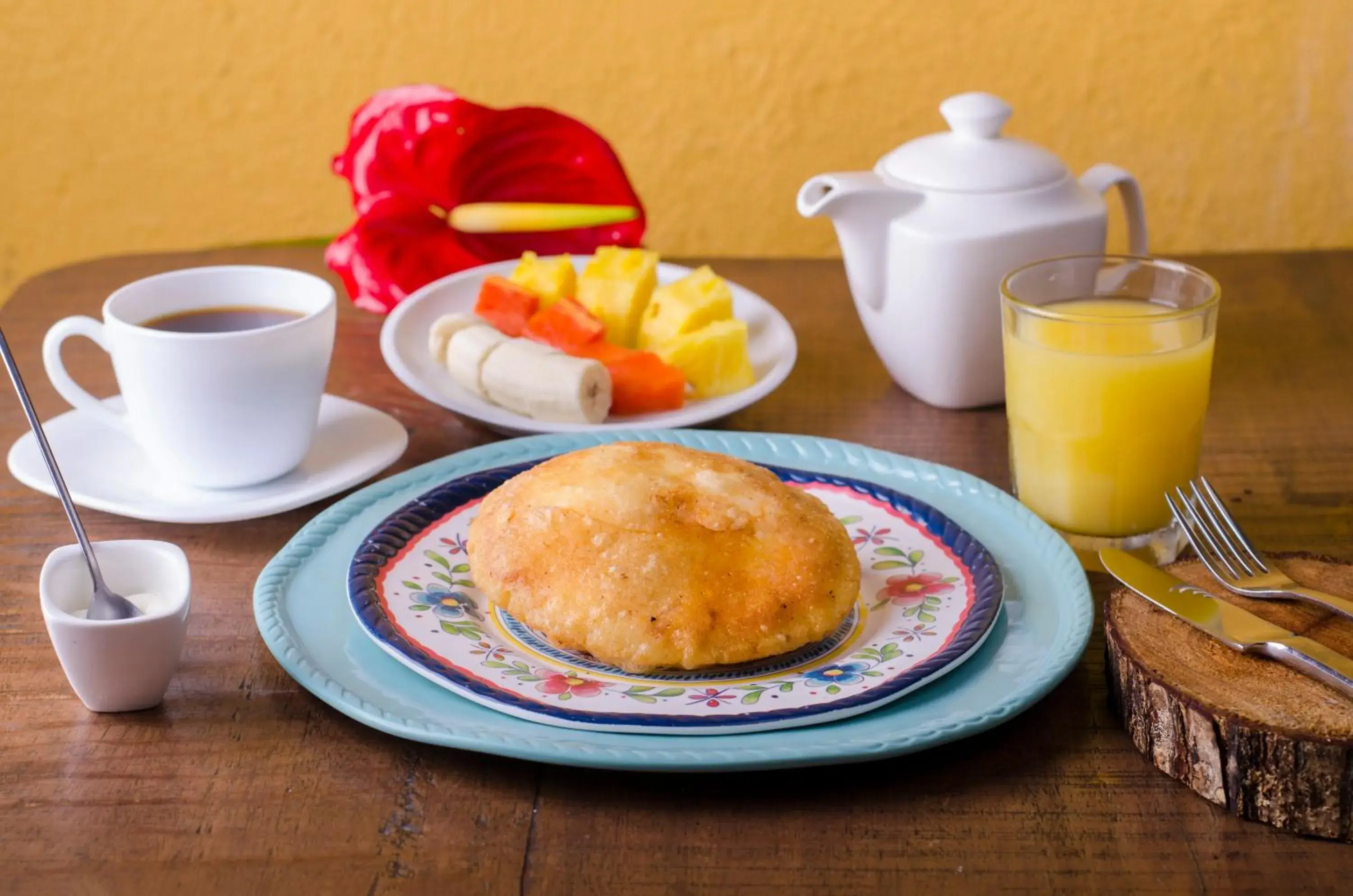 Breakfast in Hotel Boutique Casa Mia