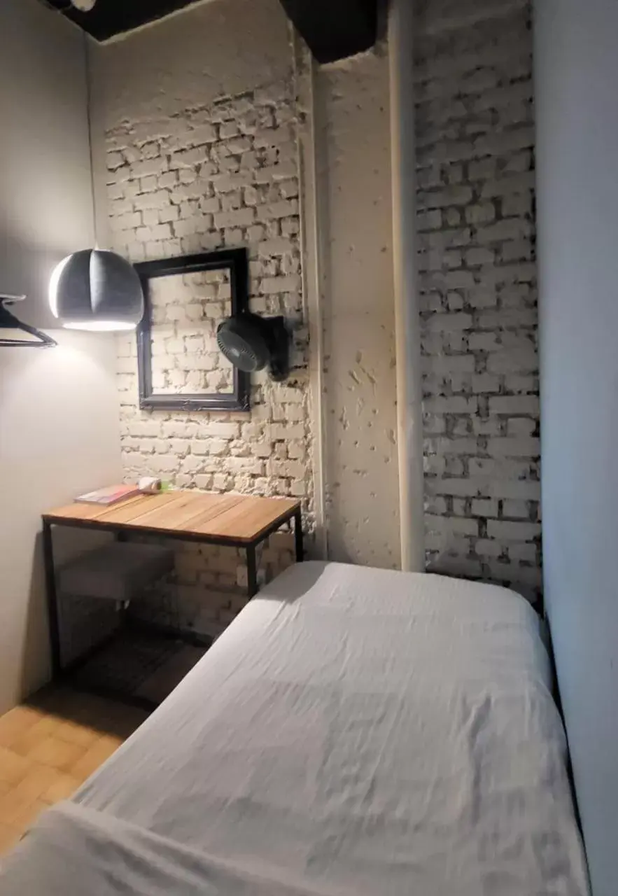 Bed in Kim Haus Loft