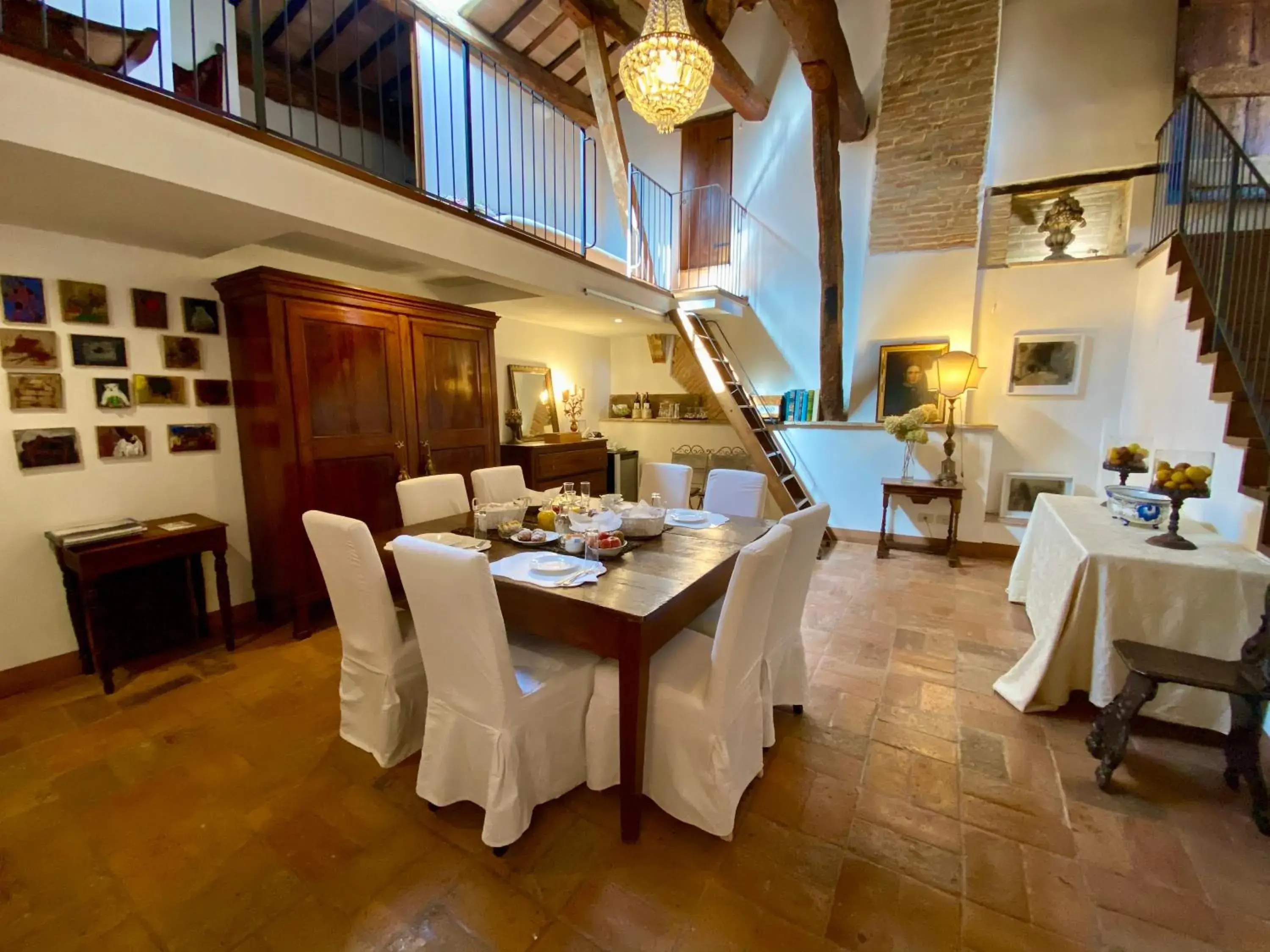 Communal lounge/ TV room, Restaurant/Places to Eat in Residenza D'Epoca San Lorenzo Tre