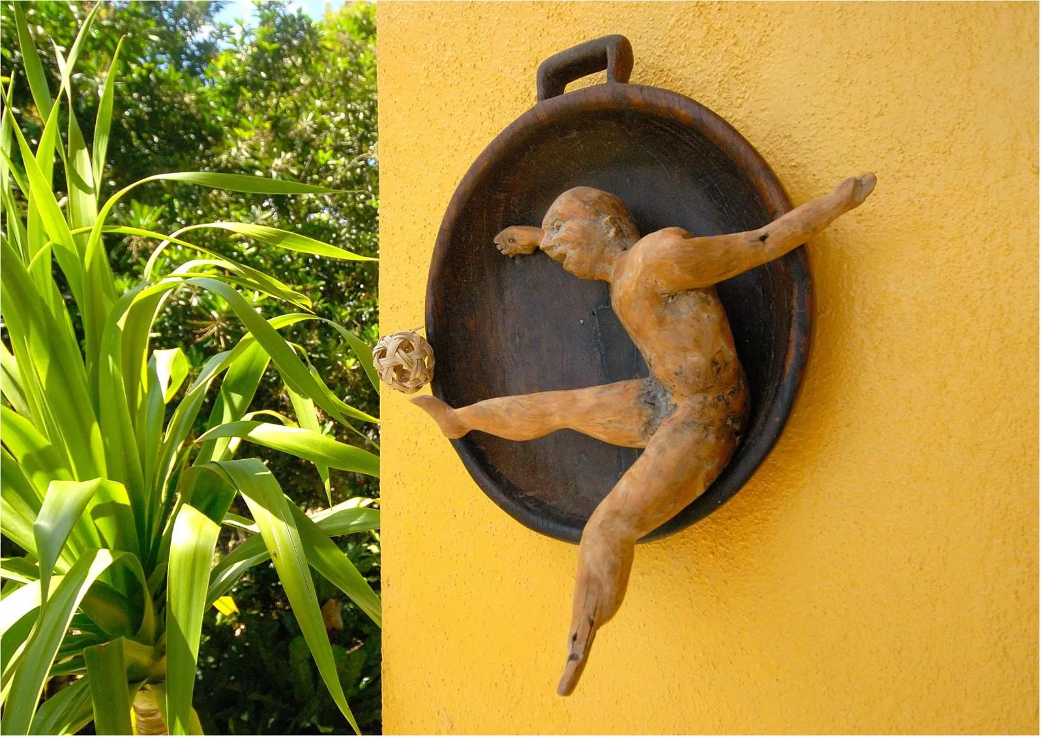 Decorative detail in Amarela Resort