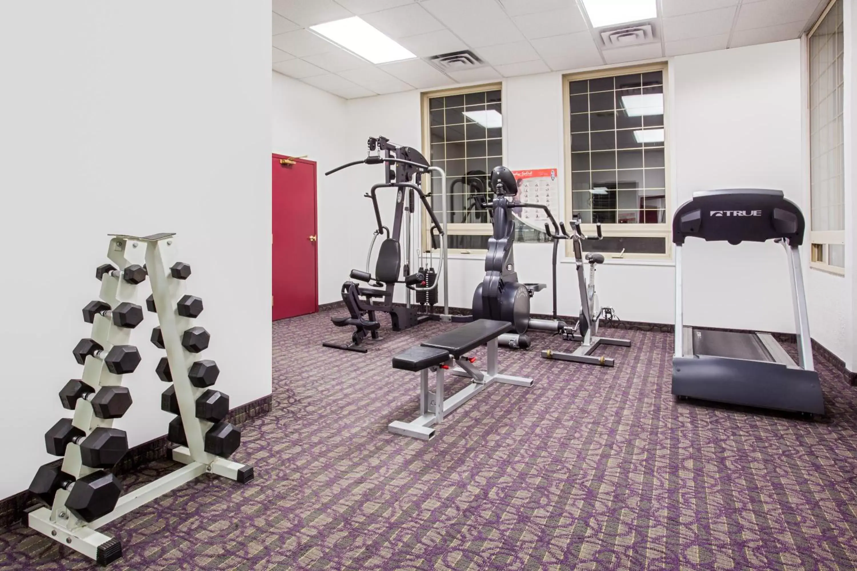 Fitness centre/facilities in Ramada by Wyndham Red Deer Hotel & Suites Fitness centre/facilities in Ramada by Wyndham Red Deer Hotel & Suites