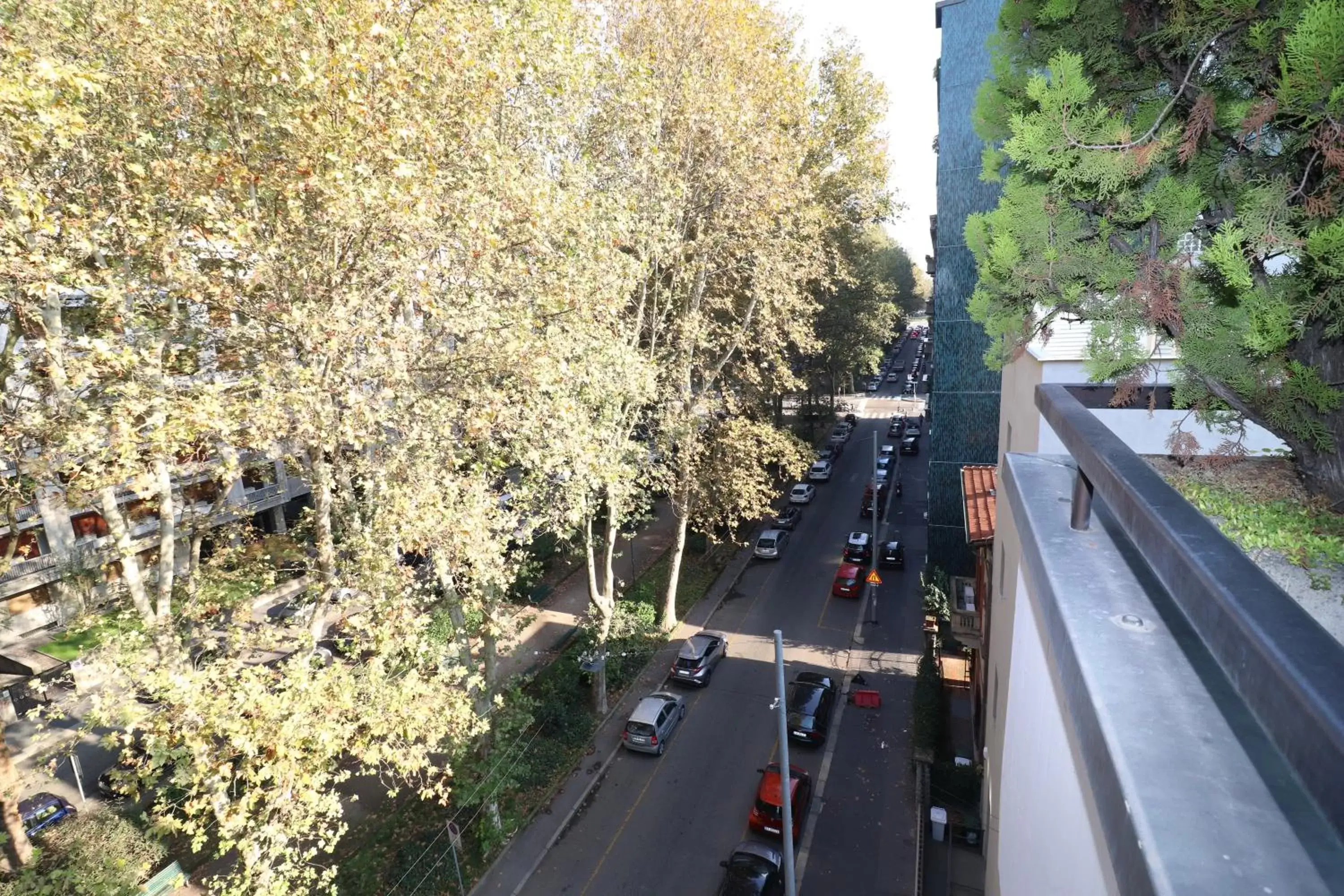 Street view in Hotel Domenichino