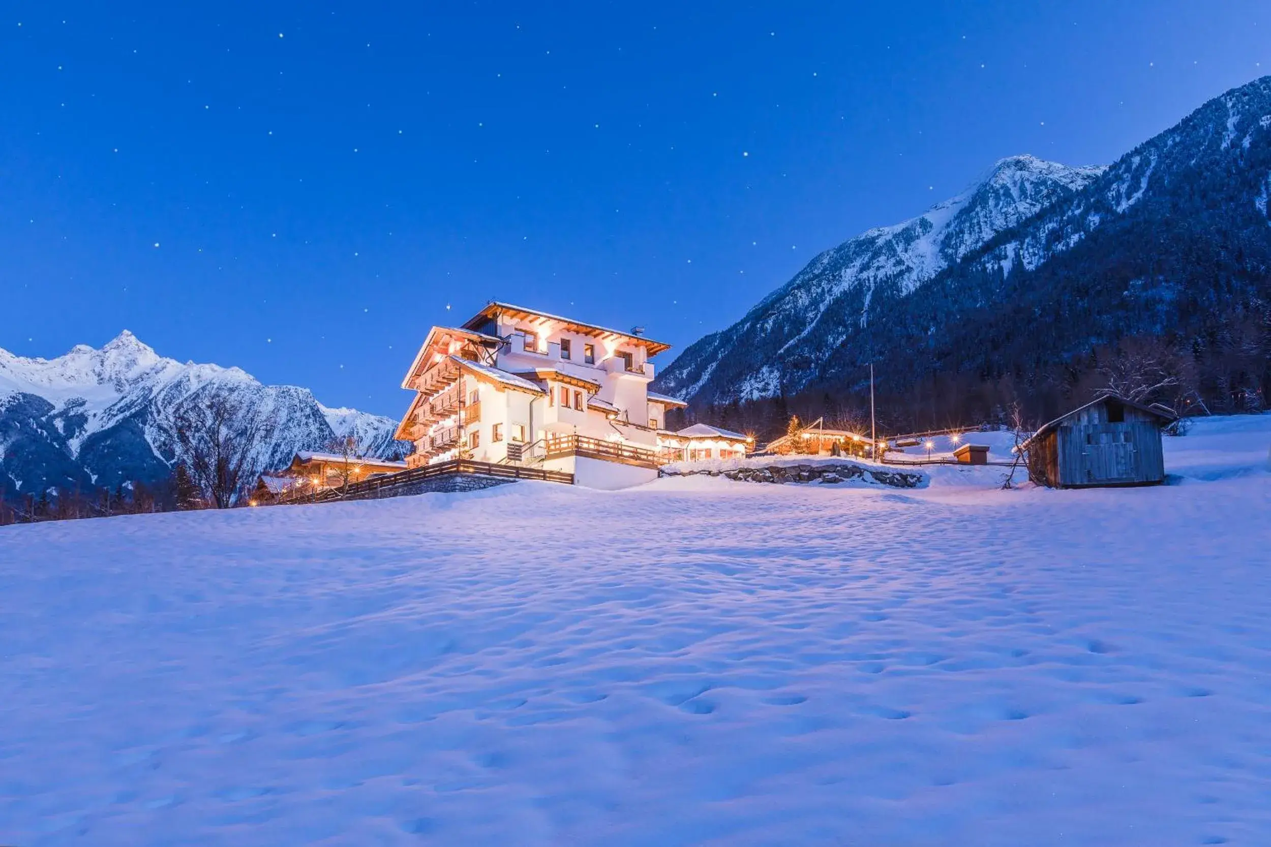 Property building, Winter in Aktiv Panoramahotel Daniel