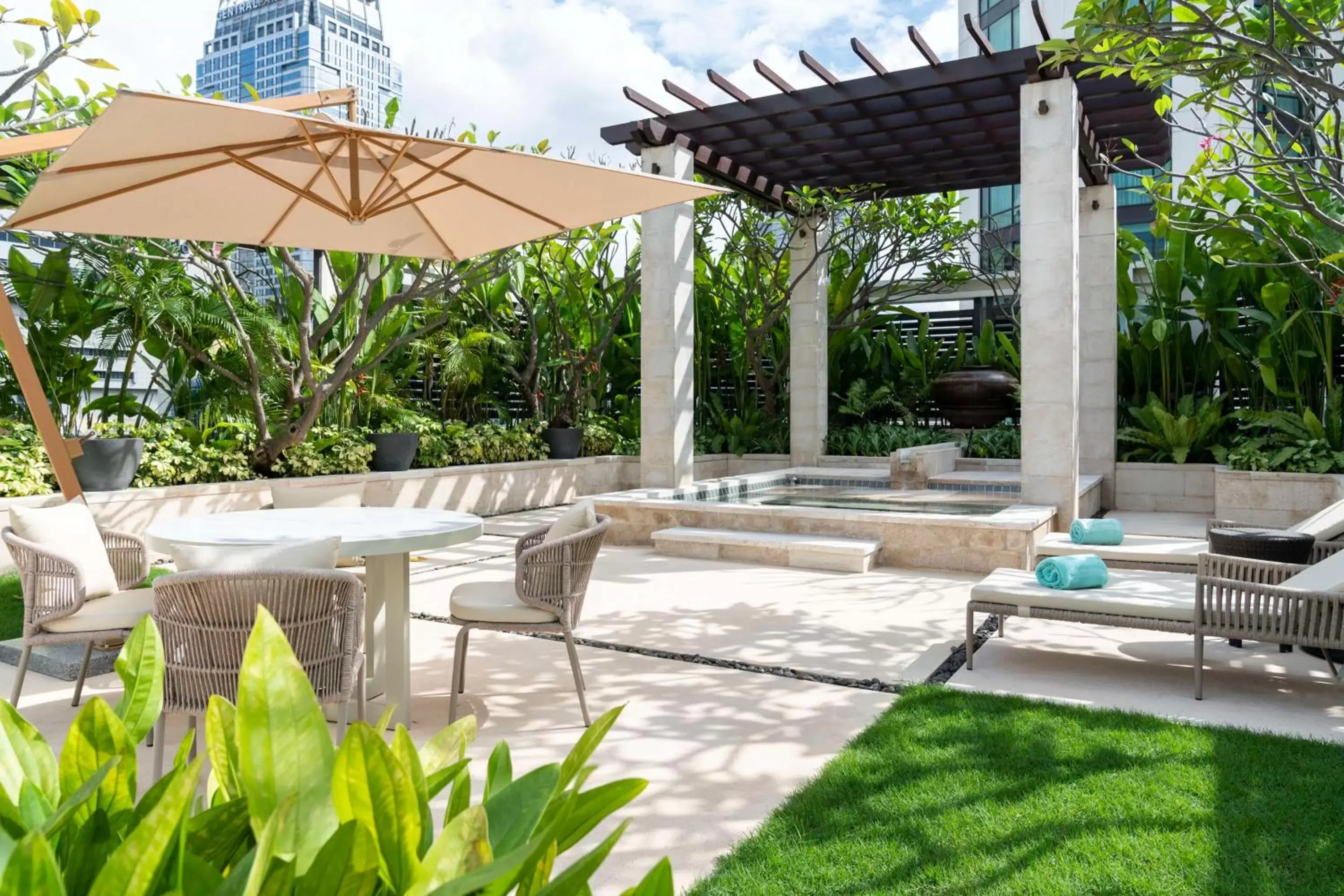 Bedroom, Swimming Pool in Siam Kempinski Hotel Bangkok - SHA Extra Plus Certified