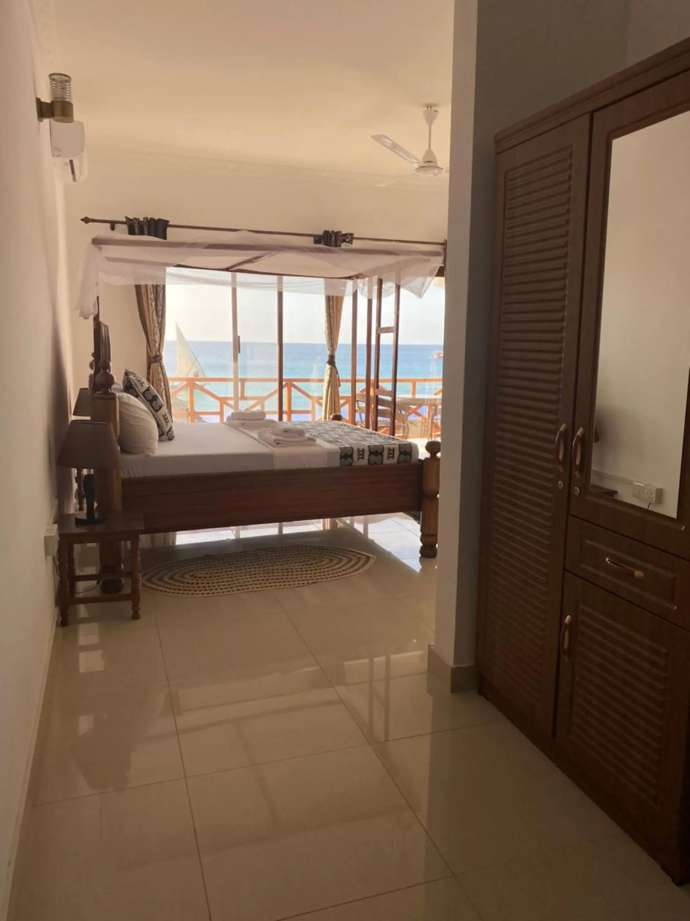 Bedroom in Zenobia Beach Resort