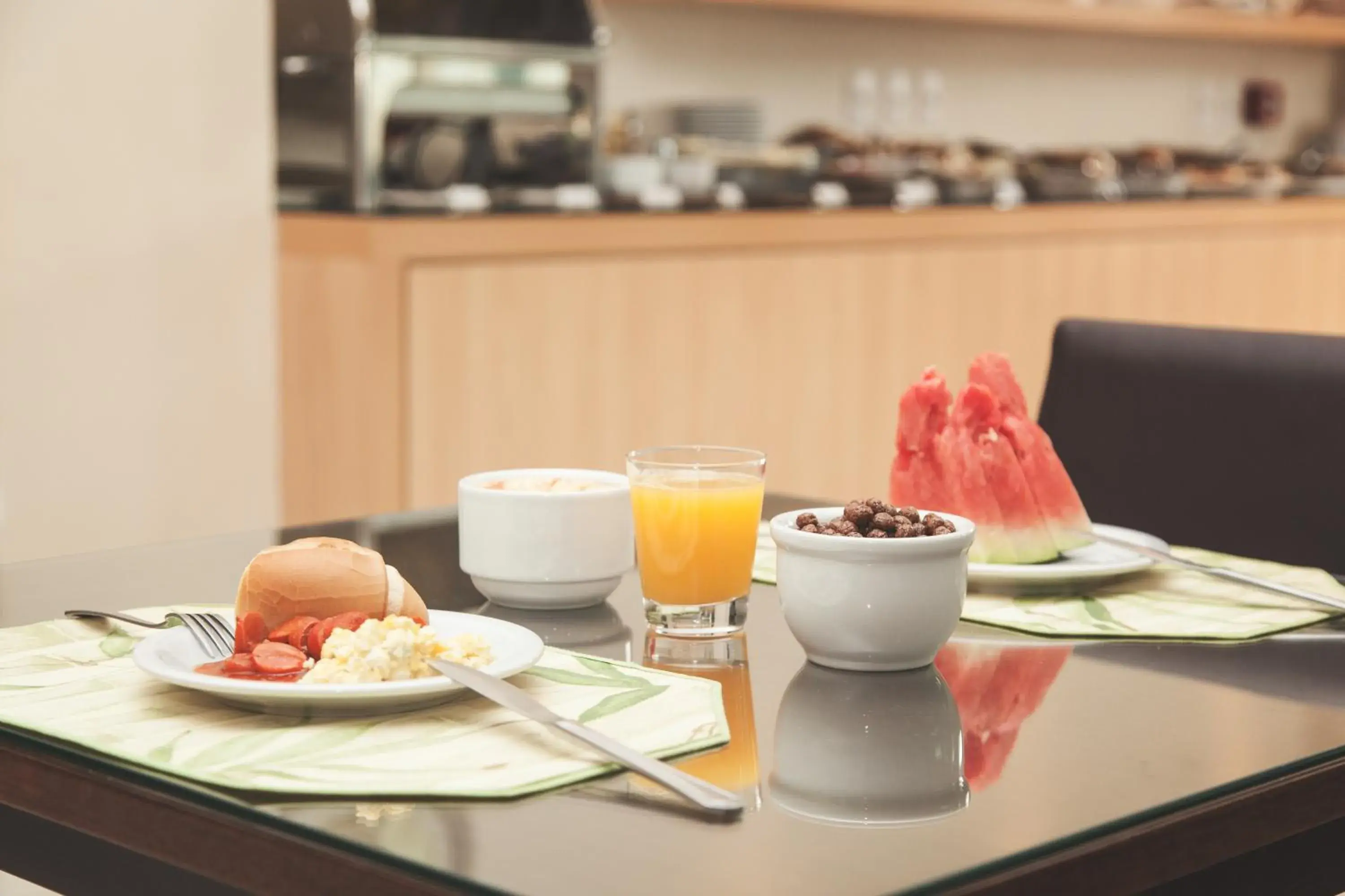 American breakfast, Breakfast in Class Hotel Alfenas