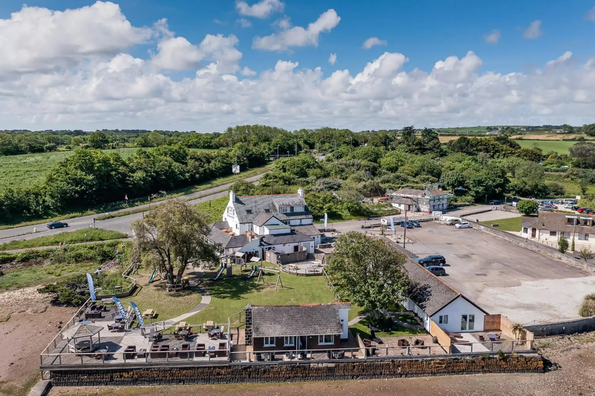 Property building, Bird's-eye View in The Old Quay House