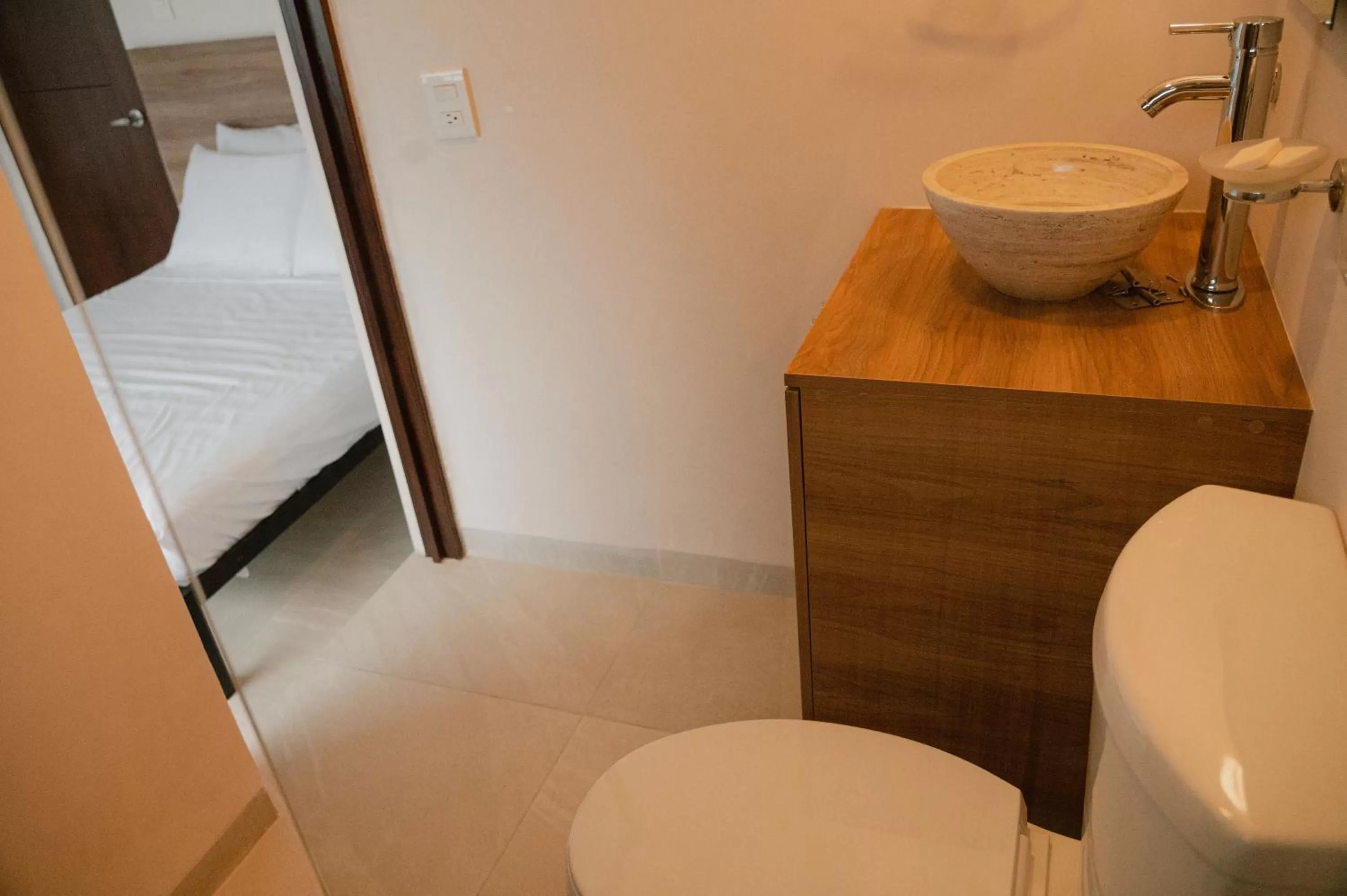 Bathroom in Hotel Fratelli