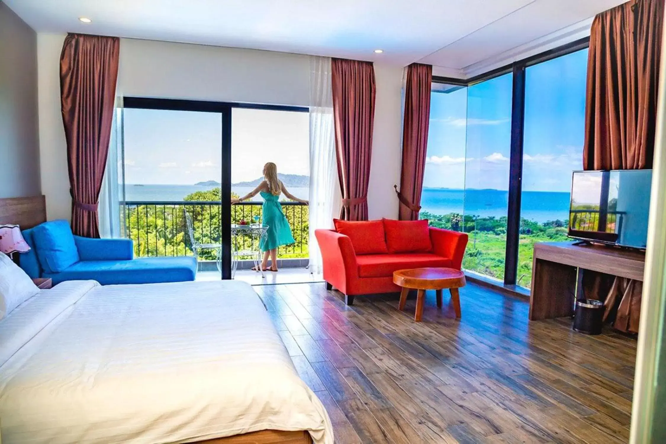 Bedroom, Bed in KEP BAY HOTEL & RESORT Bedroom, Bed in KEP BAY HOTEL & RESORT