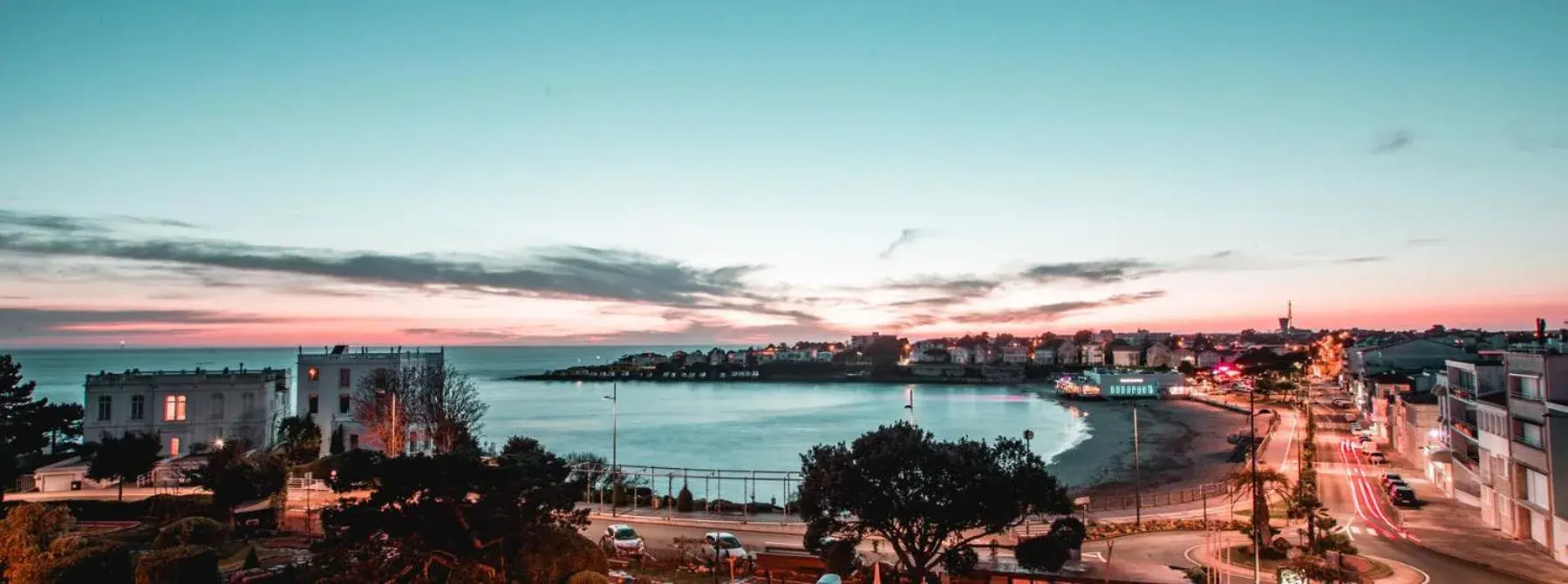 City view in Hotel Belle Vue Royan