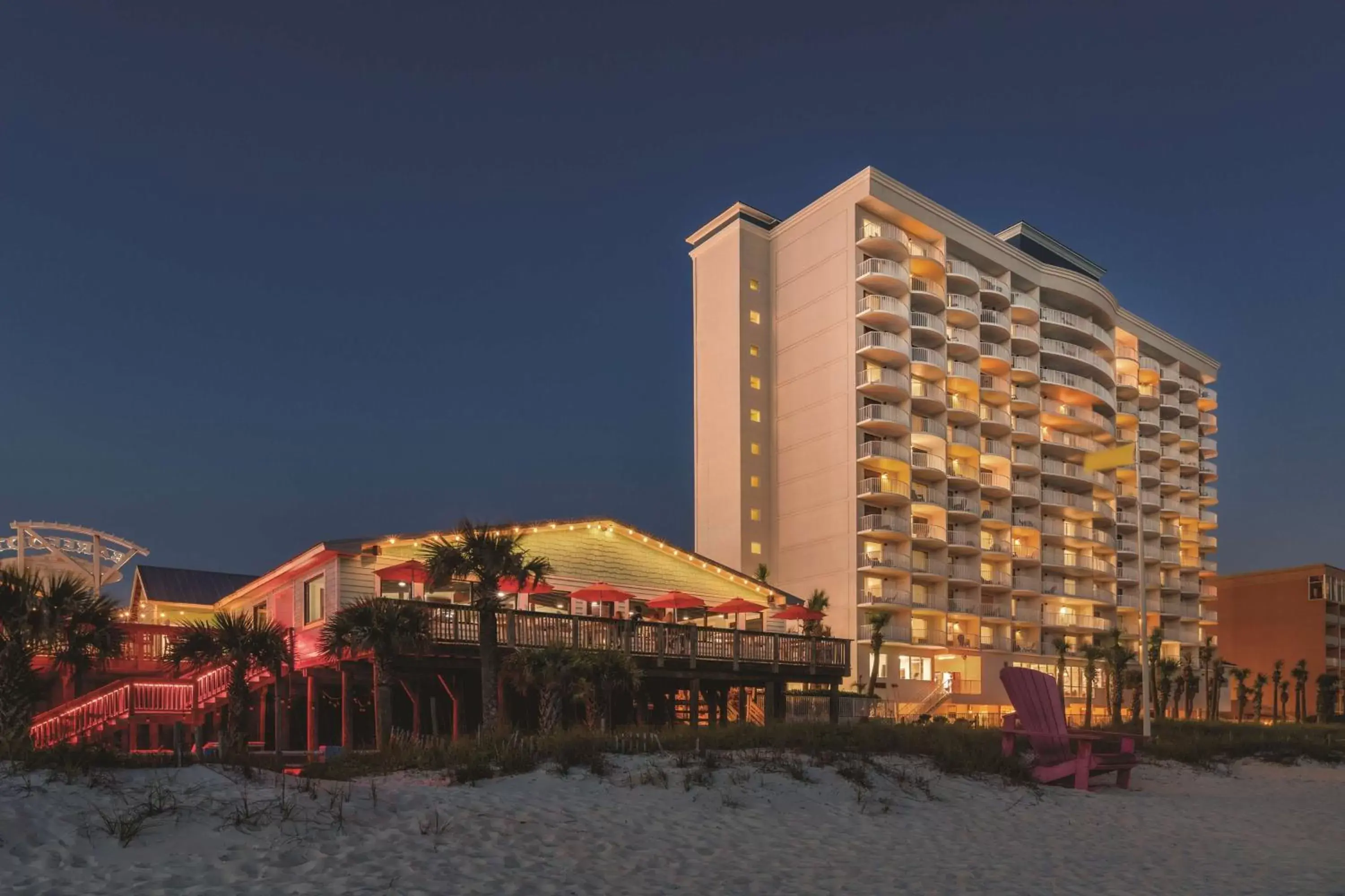 Property Building in Radisson Hotel Panama City Beach - Oceanfront