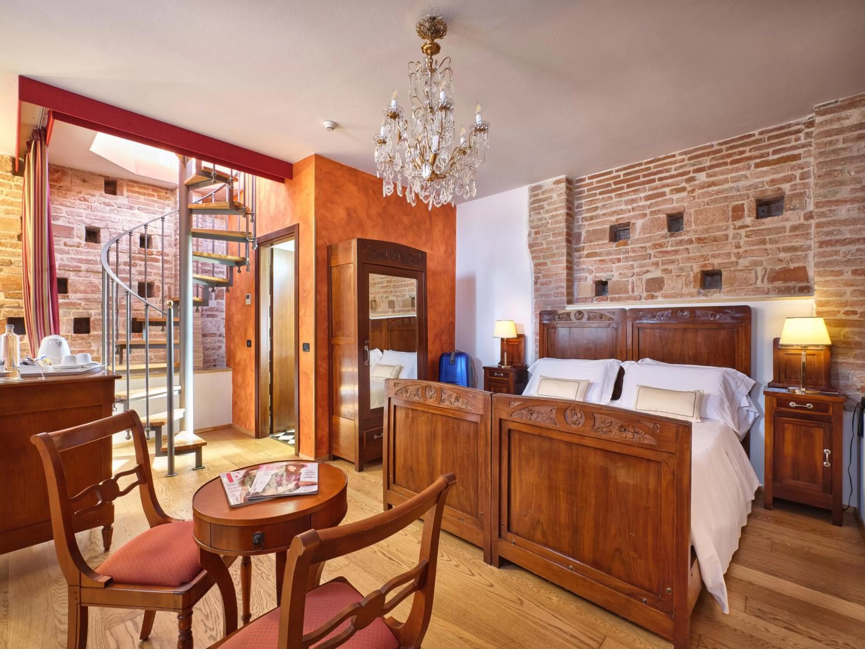 Bedroom, Bed in Hotel Villa Malaspina