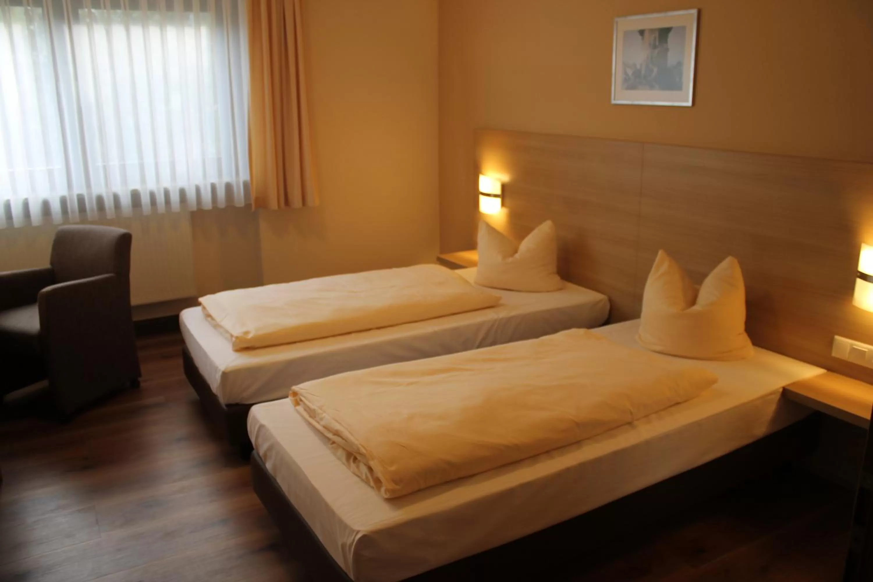 Photo of the whole room, Bed in Hotel-Restaurant Stern