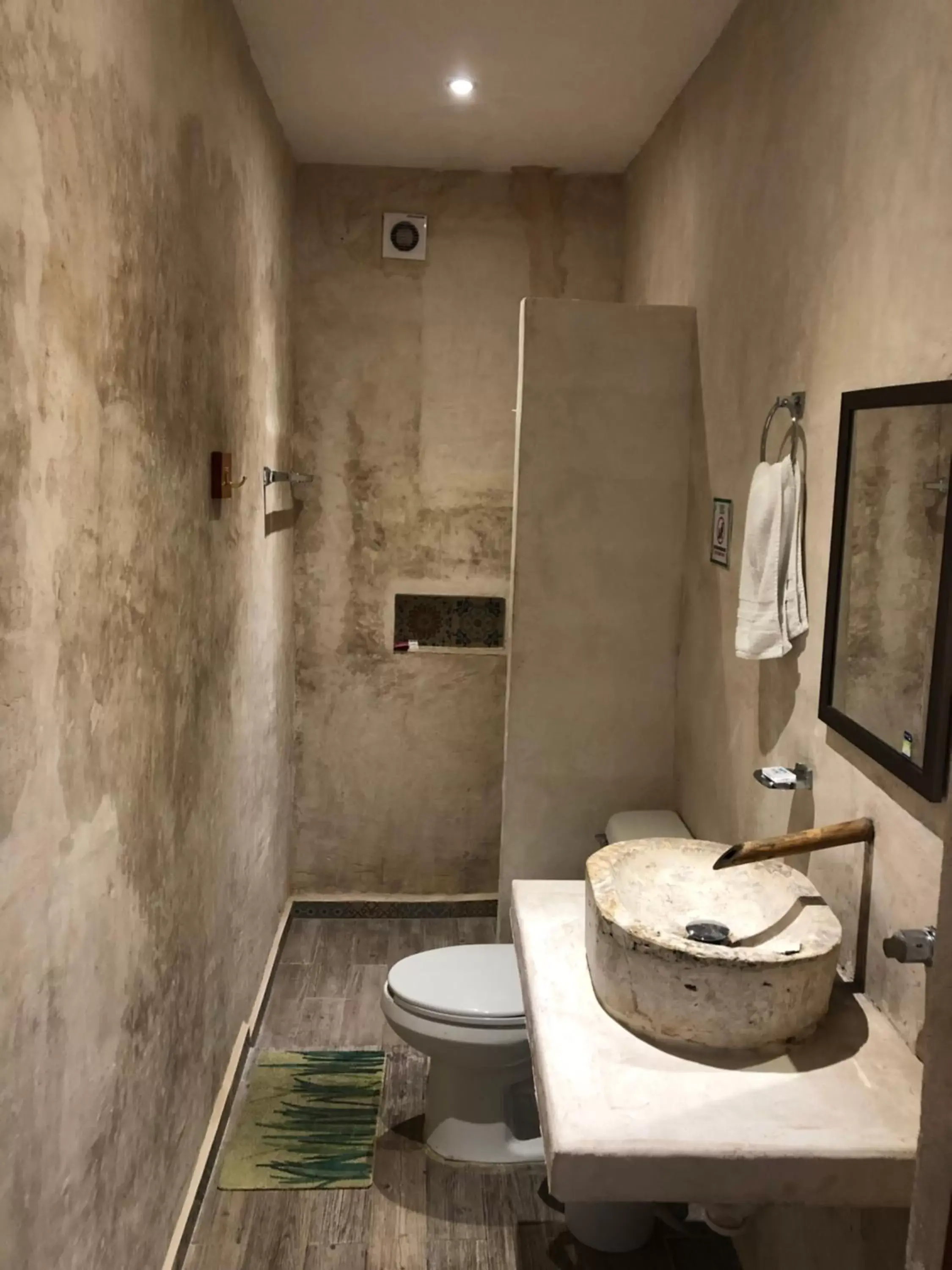 Bathroom in Hotel Casa Bamboo