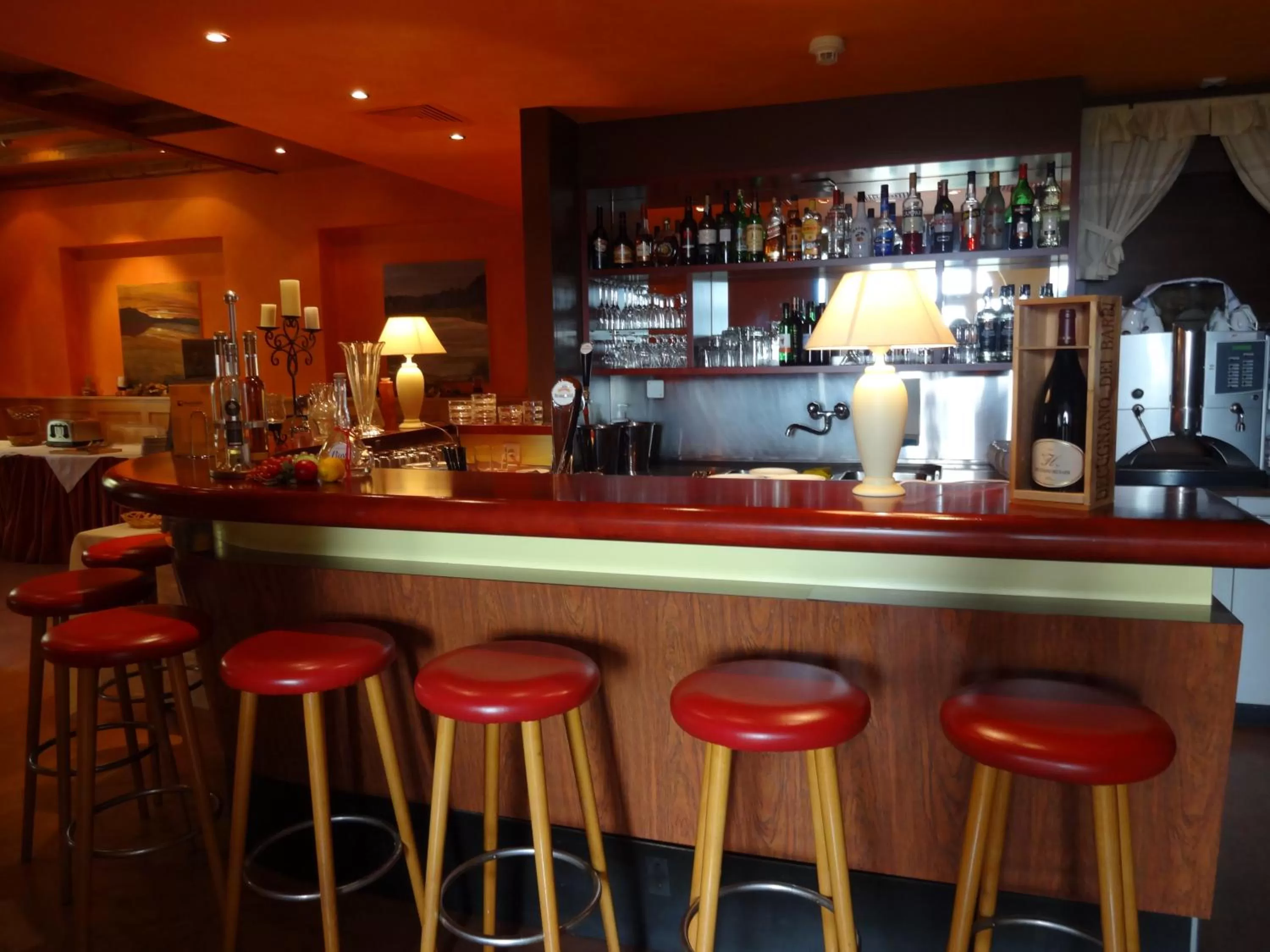 Lounge or bar in Hotel Schweizerhof