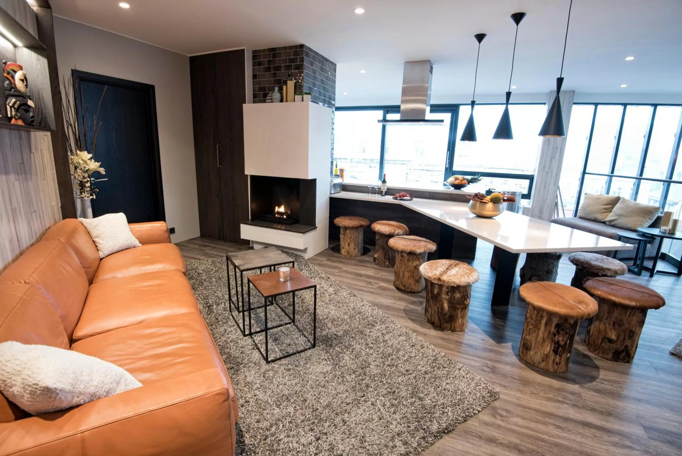 Kitchen or kitchenette in B14 Apartments & Rooms