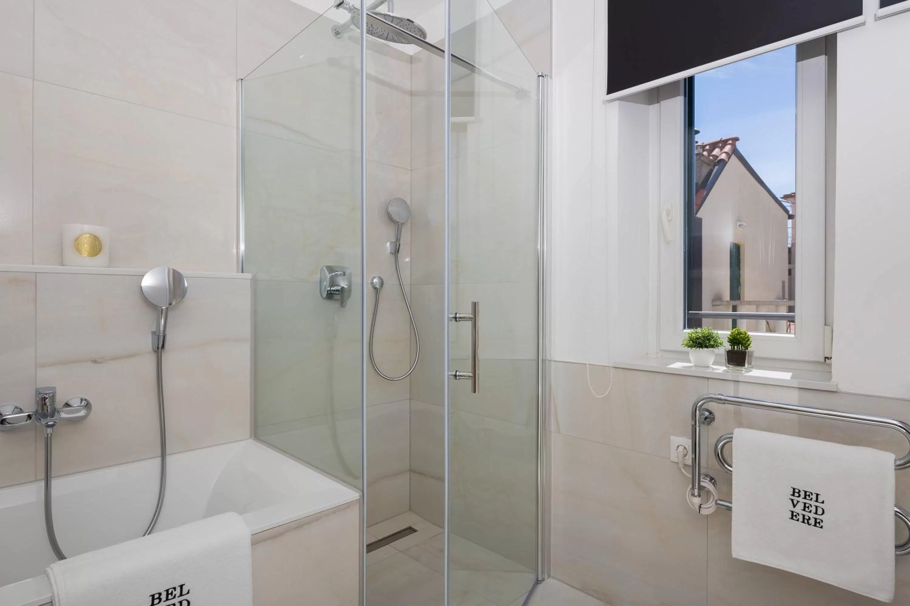 Shower, Bathroom in Belvedere Luxury Rooms - Breathtaking View