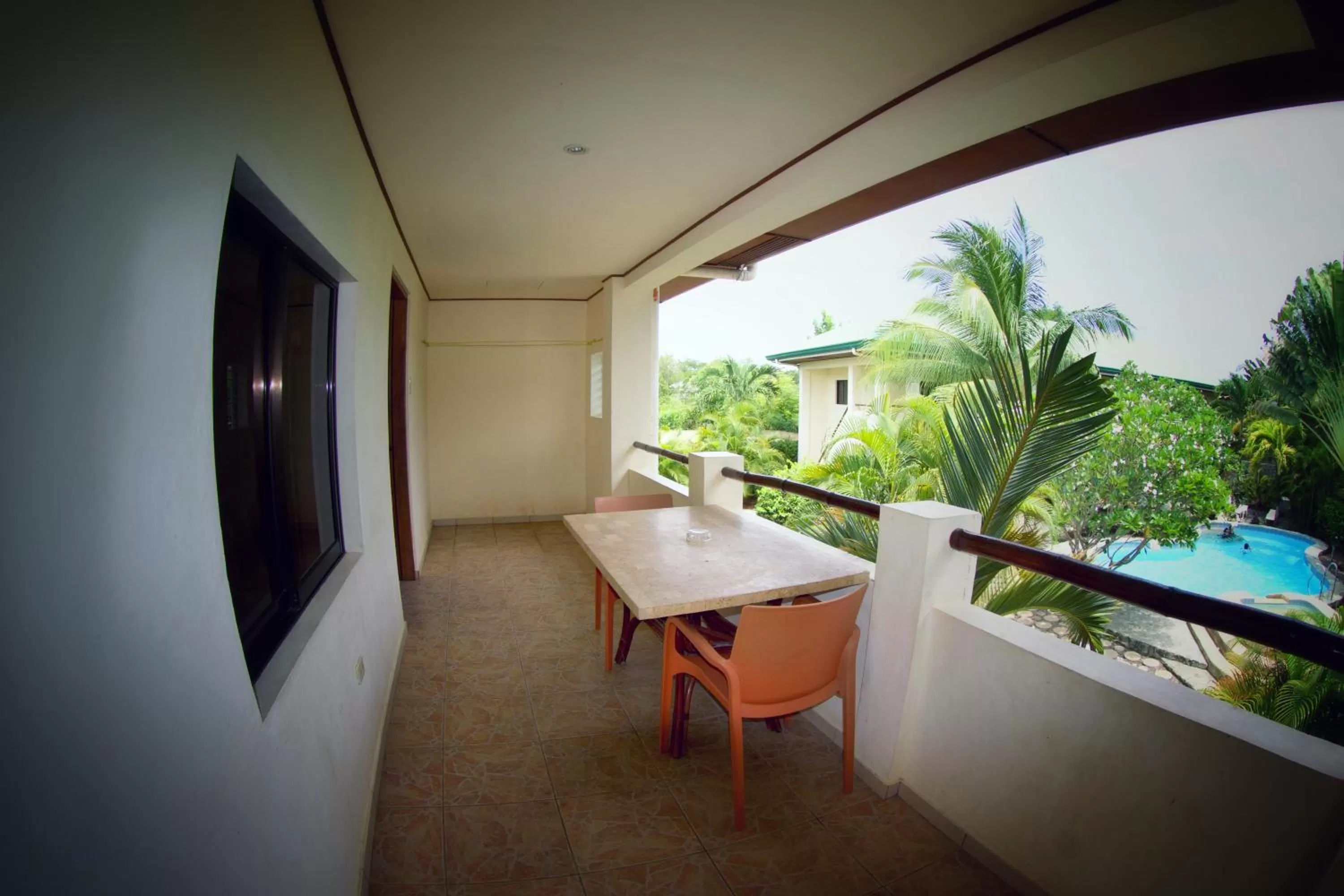 Balcony/Terrace in Alona Swiss Resort